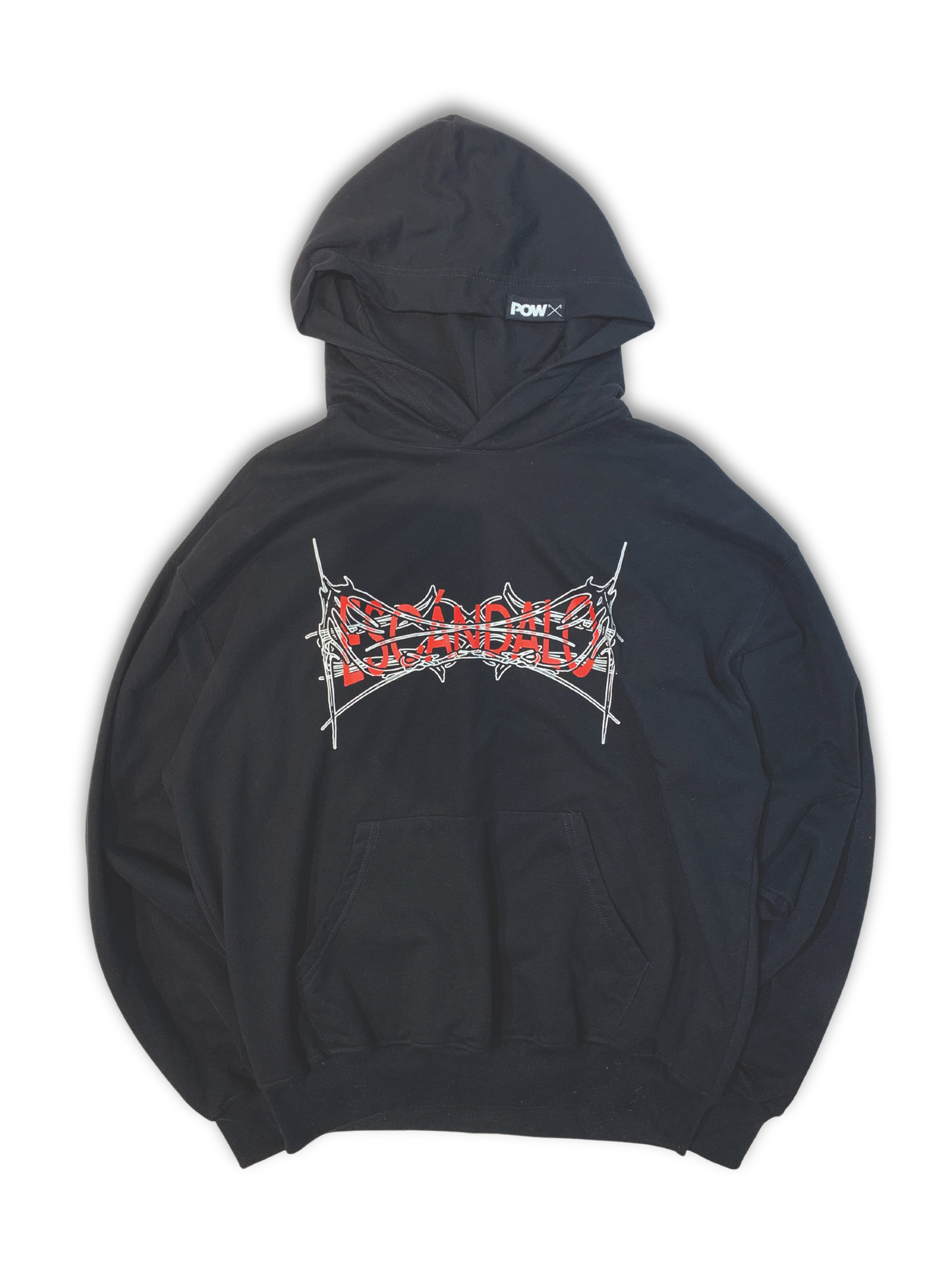 POW Hoodie | Escándalo | Algodón 100% | Escandaloso