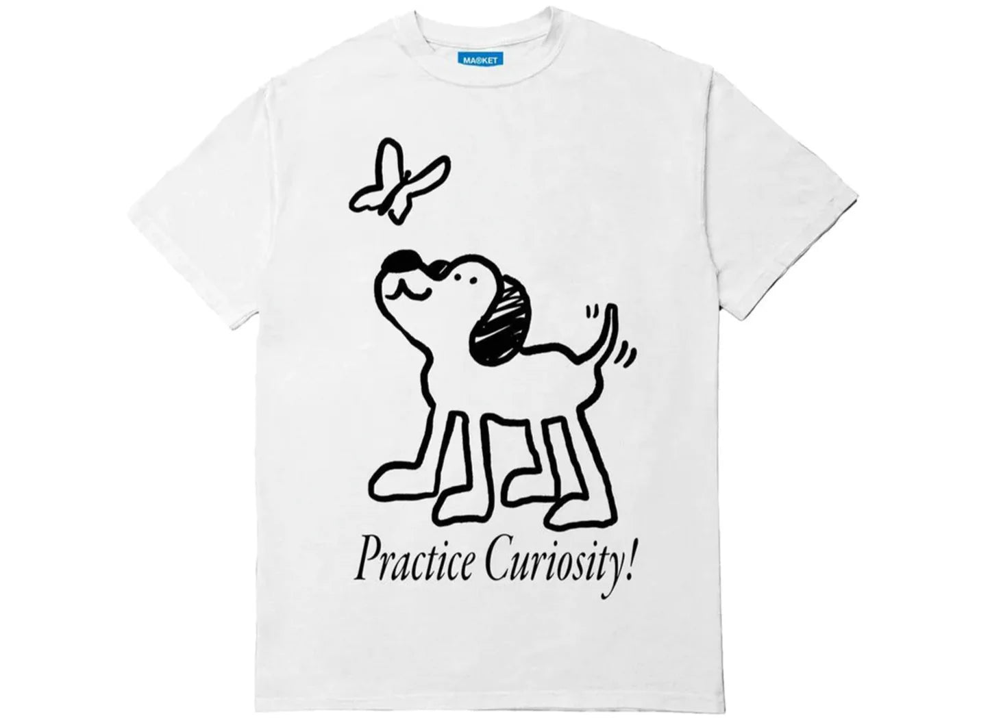 MARKET STUDIO | Camiseta Practice Curiosity | Algodón 220 GSM | Creatividad Activa