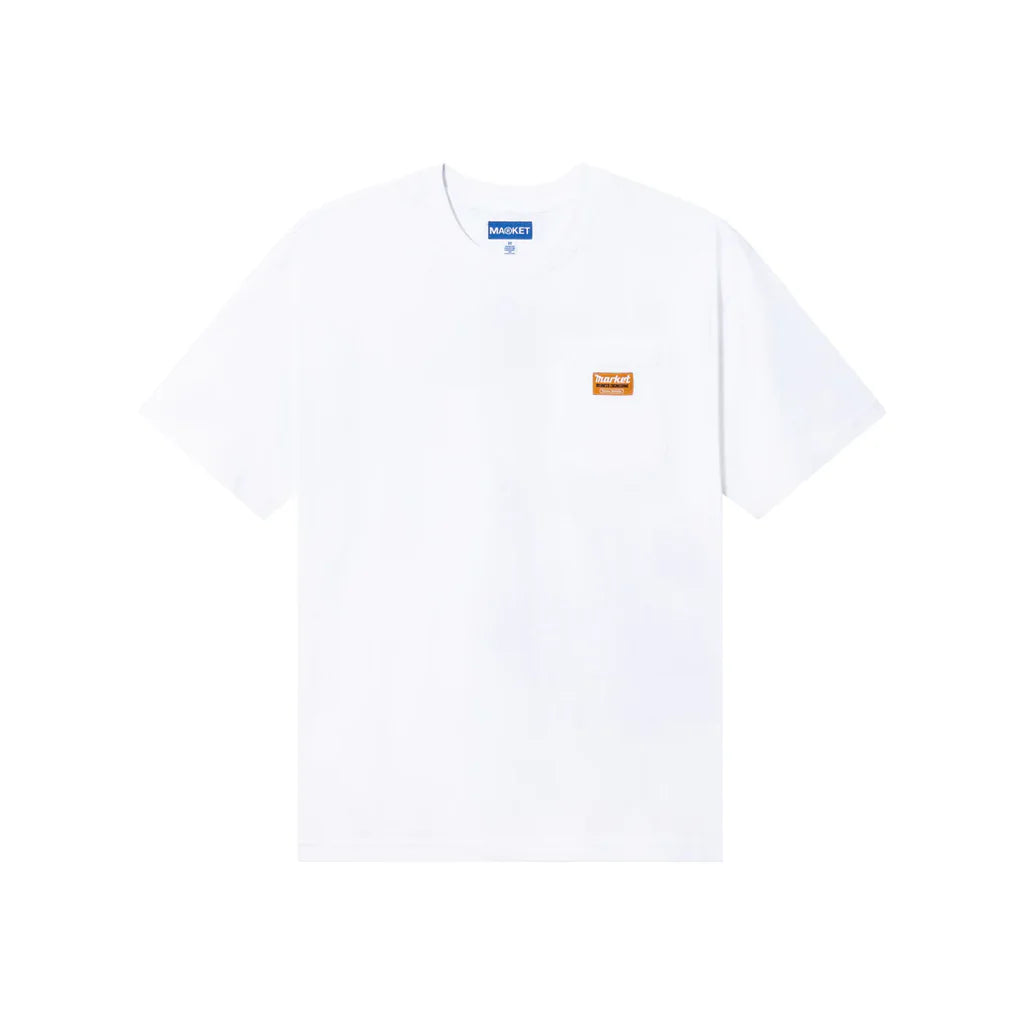 MARKET STUDIOS | Camiseta Hardware Pocket | Algodón 220 GSM | Clásico Reforzado
