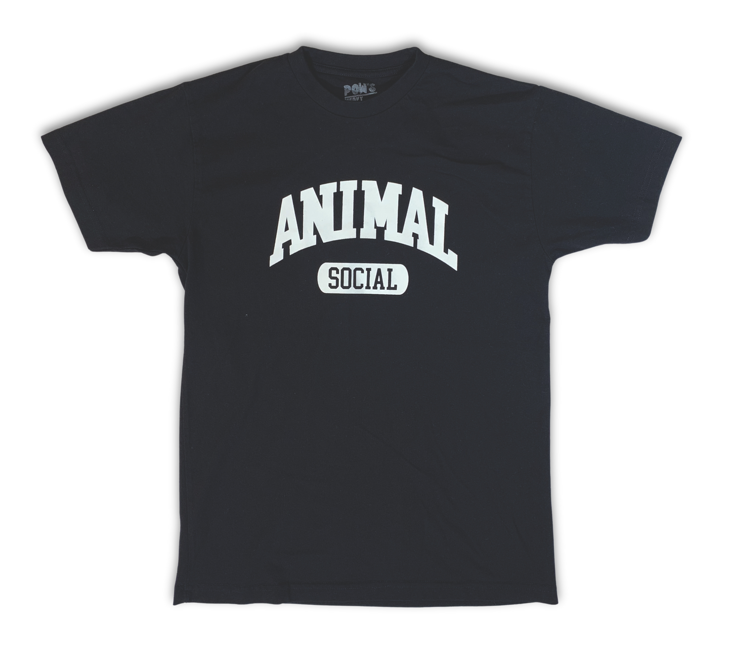 POW Flagship | Franela Animal Social | Algodón 220 GSM | Rebeldía Urbana Venezuela