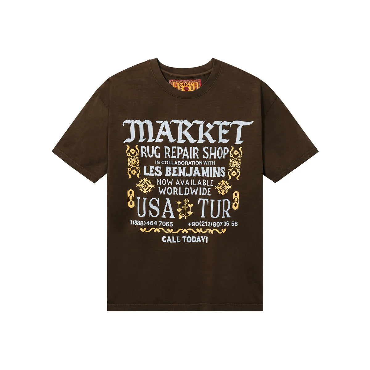 MARKET STUDIOS x Les Benjamins | Camiseta Repair Shop | Algodón 220 GSM |