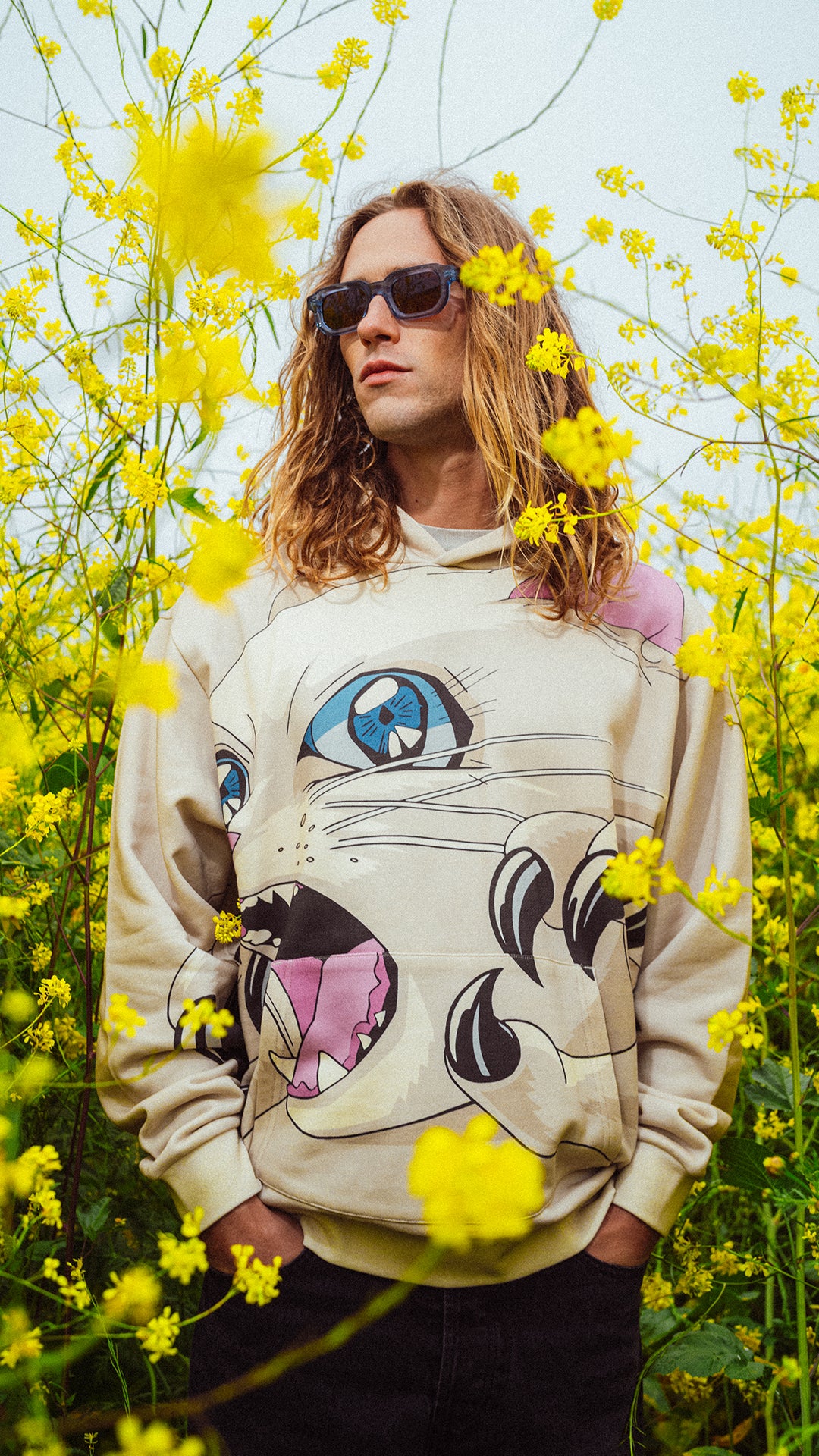 METAL CLAW HOODIE (BONE) RIPNDIP