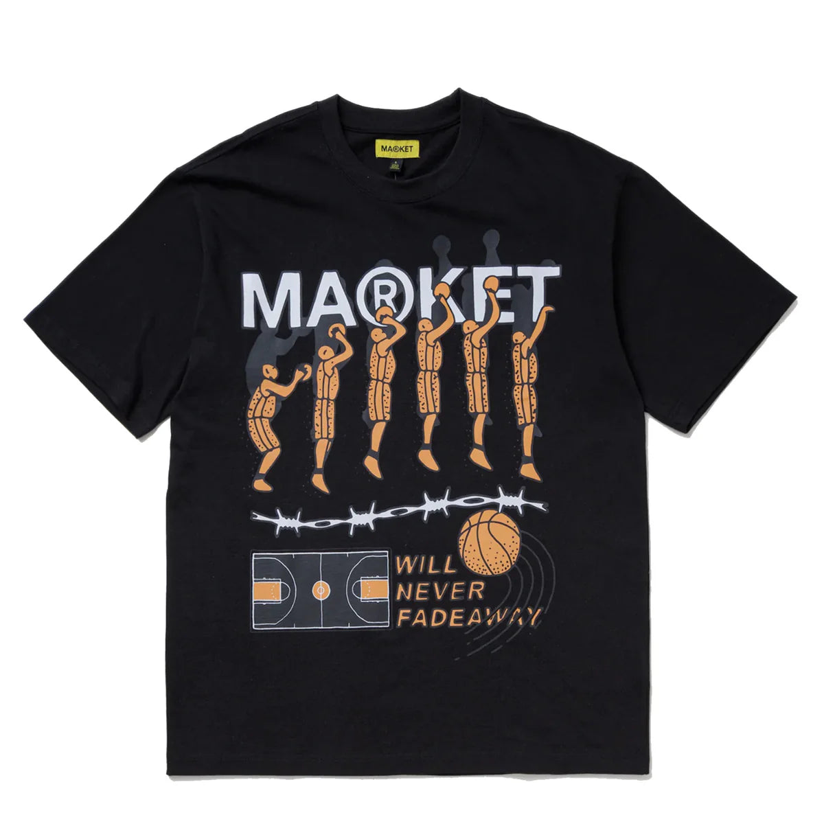 MARKET STUDIOS | Camiseta Jump Shot Tee Kobe | Algodón 100% | Leyenda del Baloncesto