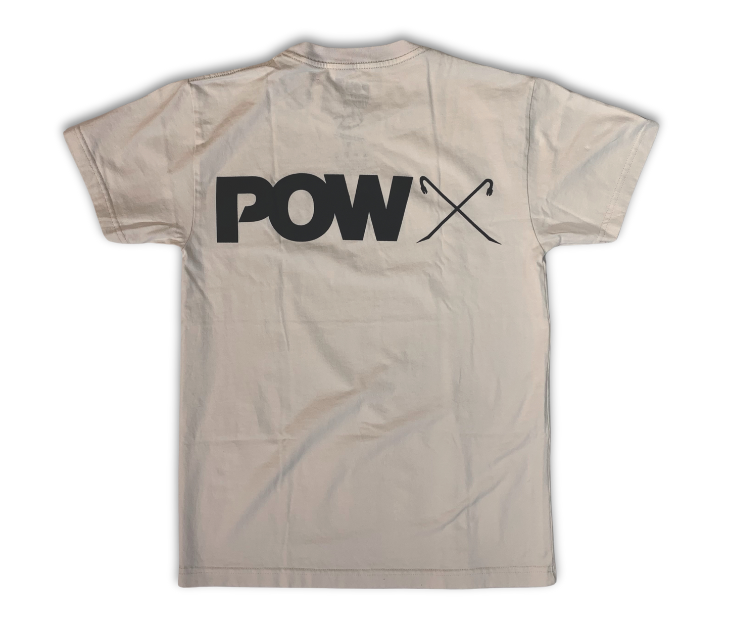 POW Crew | Franela Pata de Cabra | Algodón 100% Pesado | Icónica de Venezuela