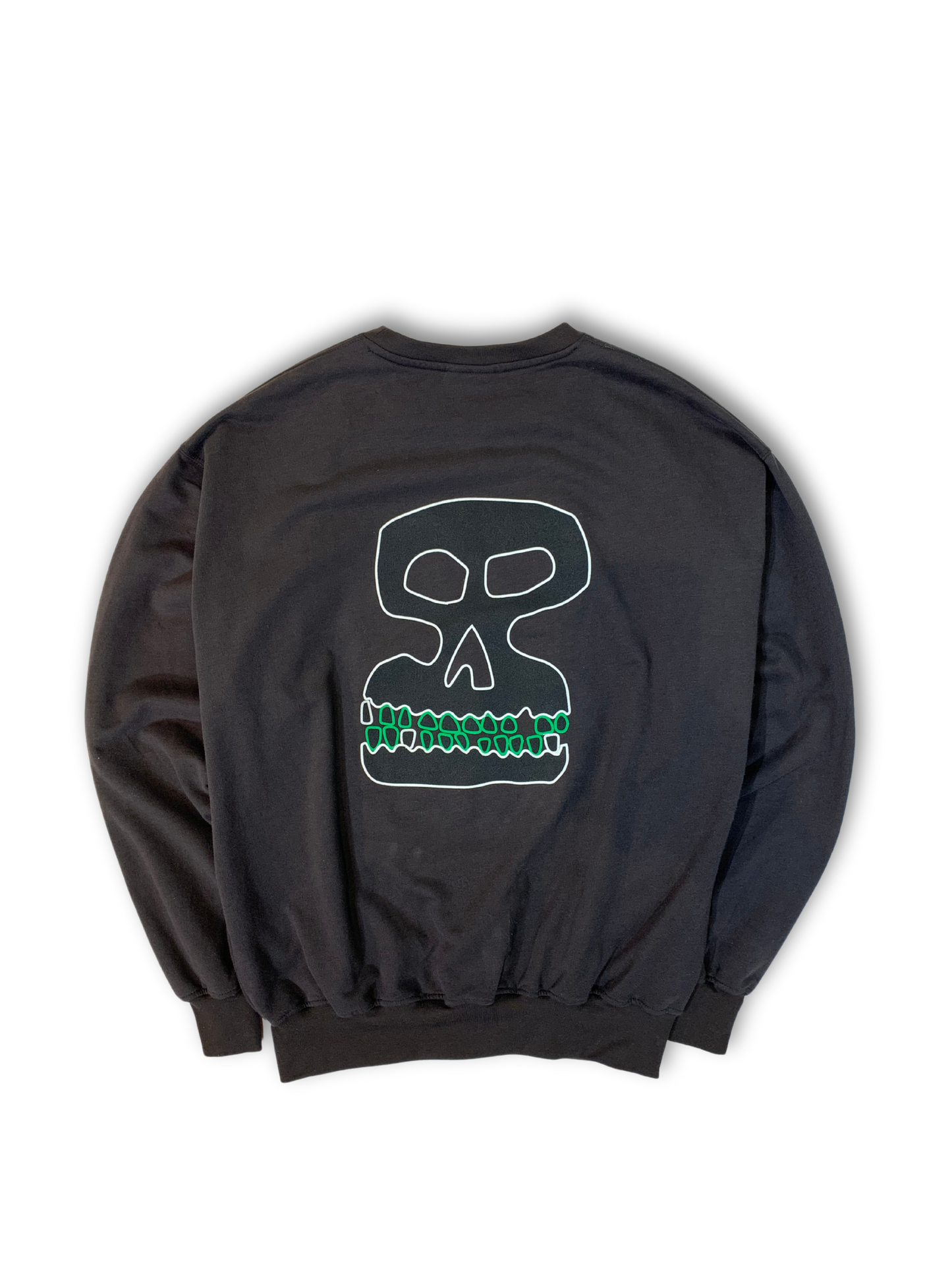 POW Crewneck | Matraca | Algodón 100% | Calavera Rebelde