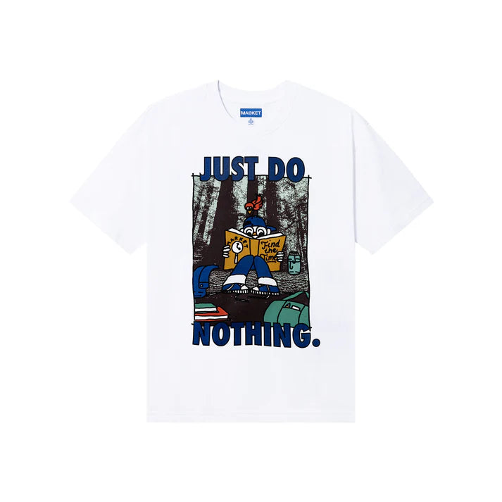 MARKET STUDIOS | Camiseta "Just Do Nothing" | Algodón 220 GSM |