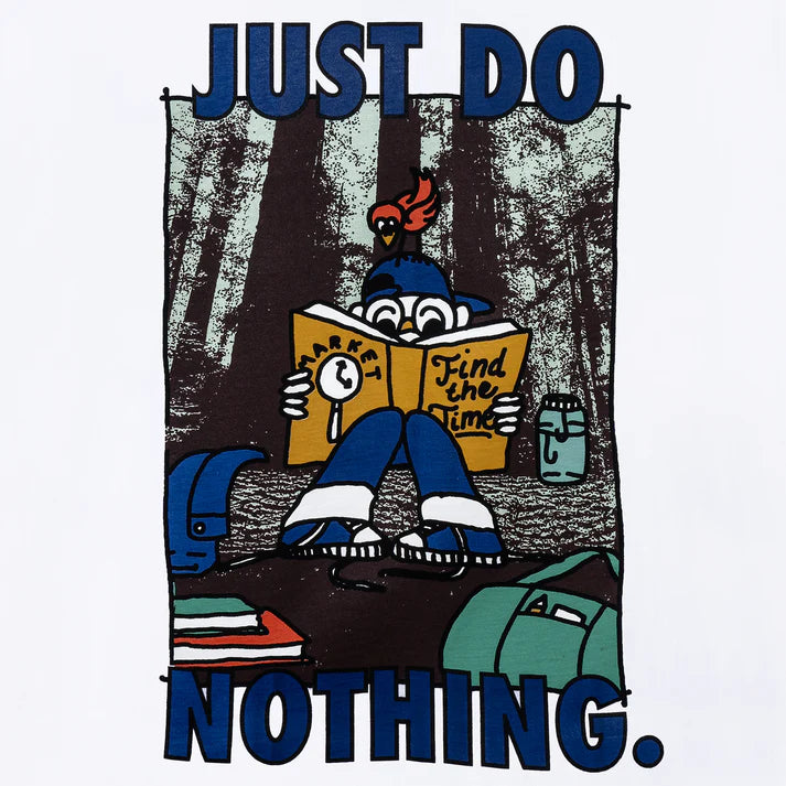 MARKET STUDIOS | Camiseta "Just Do Nothing" | Algodón 220 GSM |