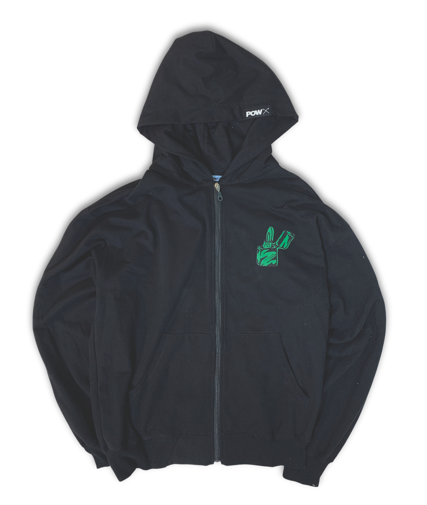 POW Hoodie Zip | Fuego | Algodón 100% | Versatilidad Ígnea Venezuela