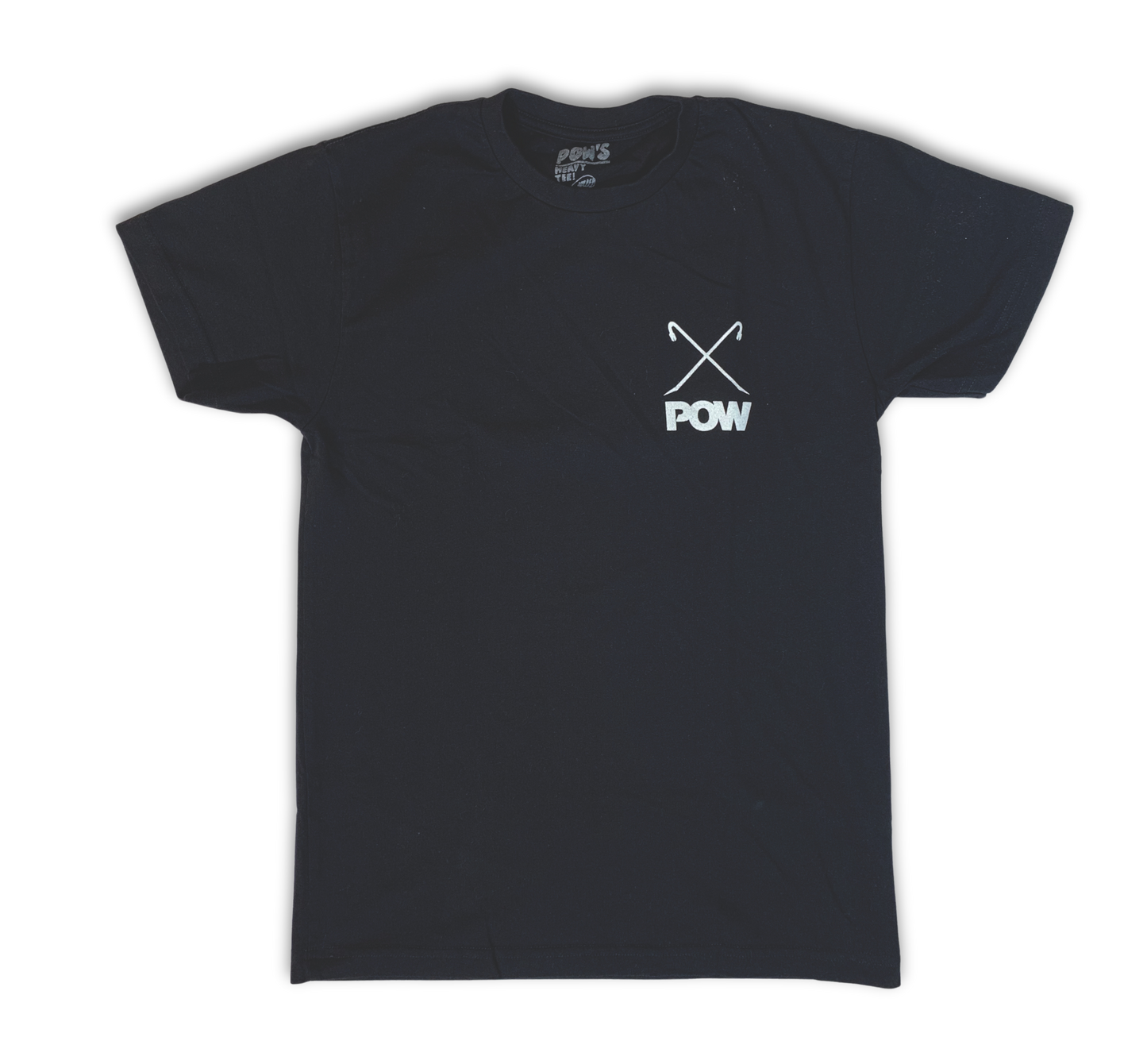 POW Crew | Franela Pata de Cabra | Algodón 100% Pesado | Icónica de Venezuela