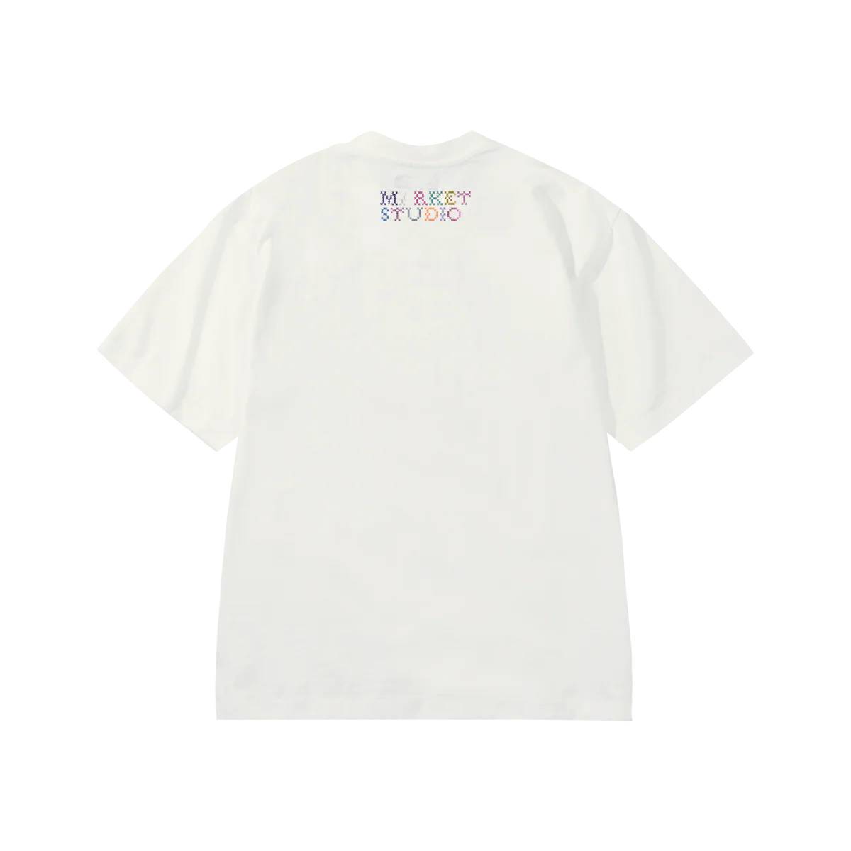 MARKET STUDIOS. Folk Fitted Bear T-Shirt