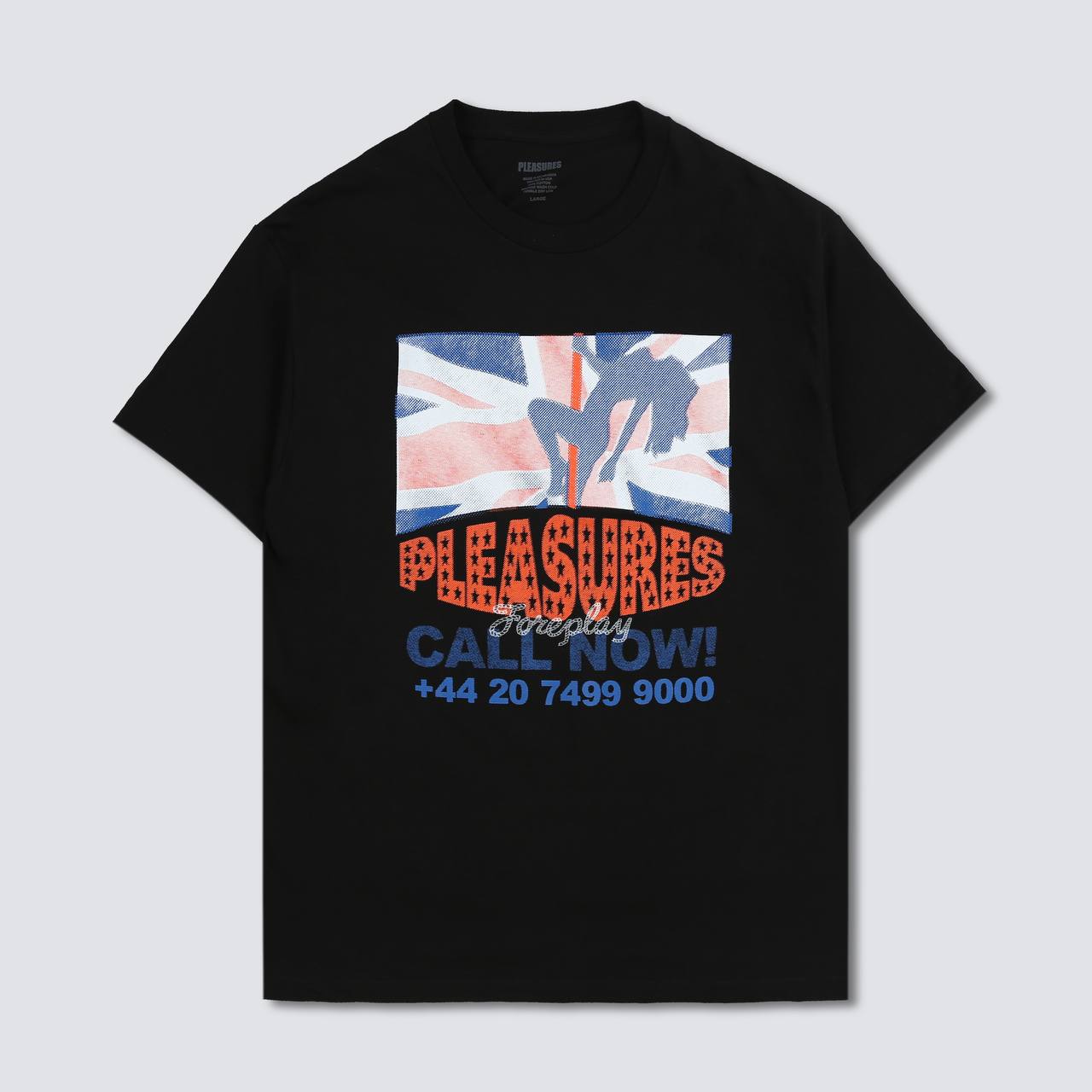PLEASURES Call Now T-Shirt | White | 100% Cotton | Subversive Graphic Men's Streetwear