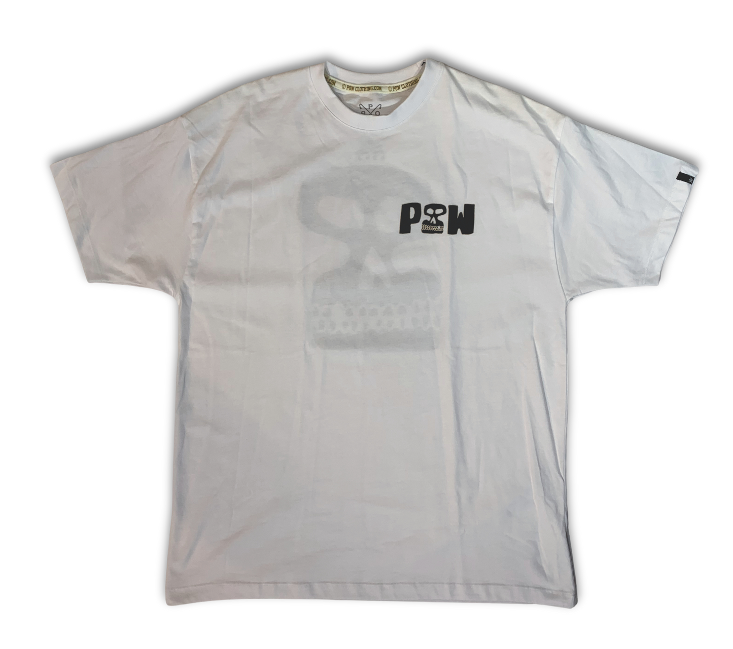 POW Flagship | Franela Matraca | Algodón 100% | Calavera flow Criollo