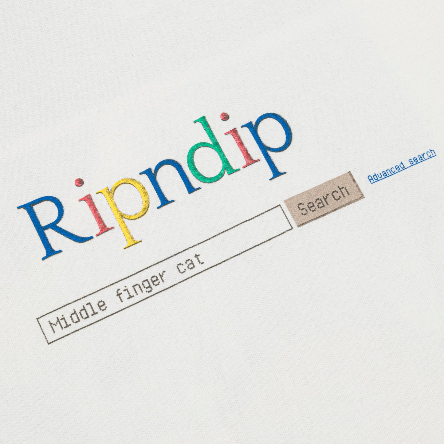A BIRD TEE (BONE) RIPNDIP