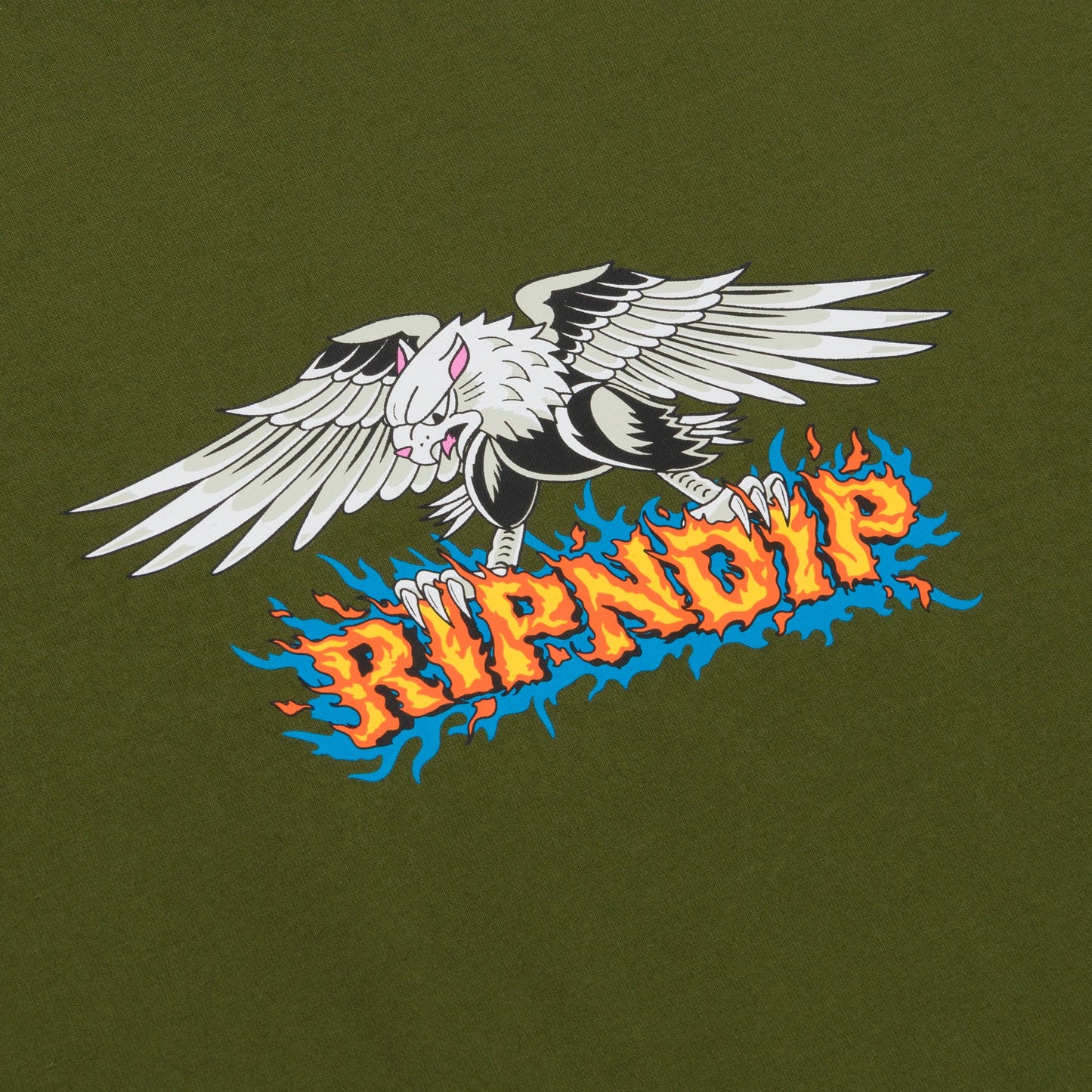 RIPNDIP| Birdy Tee | 100% Algodón 180 GSM | Colección Streetwear POW Flagship