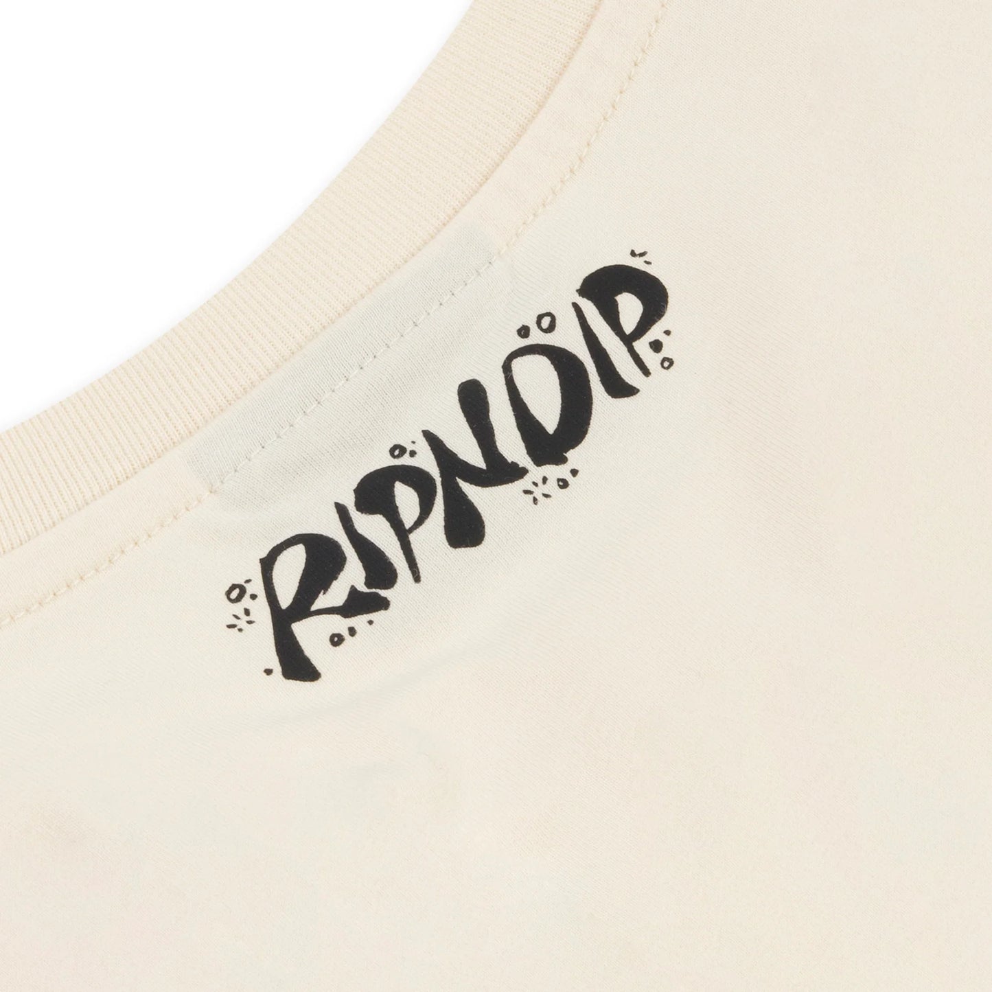 RIPNDIP | Bestie Gang Tee Natural | 100% Algodón 180 GSM | Streetwear POW Flagship