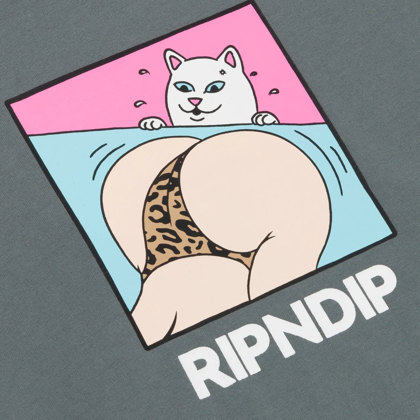 RIPNDIP| Camiseta Peaches and Nerm | Algodón 180 GSM | Colección Vibrante POW Flagship