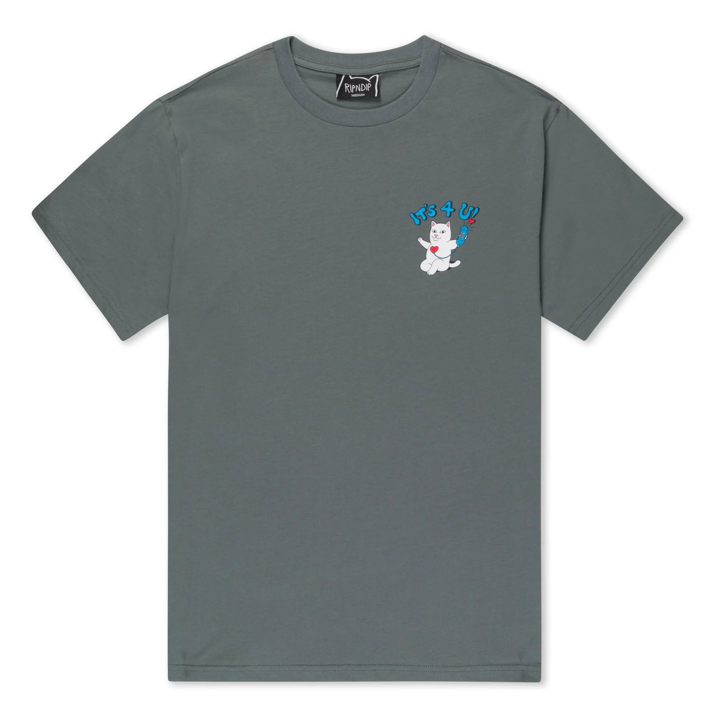 RIPNDIP | Its 4 U Tee | 100% Algodón 180 GSM | Colección Streetwear POW Flagship