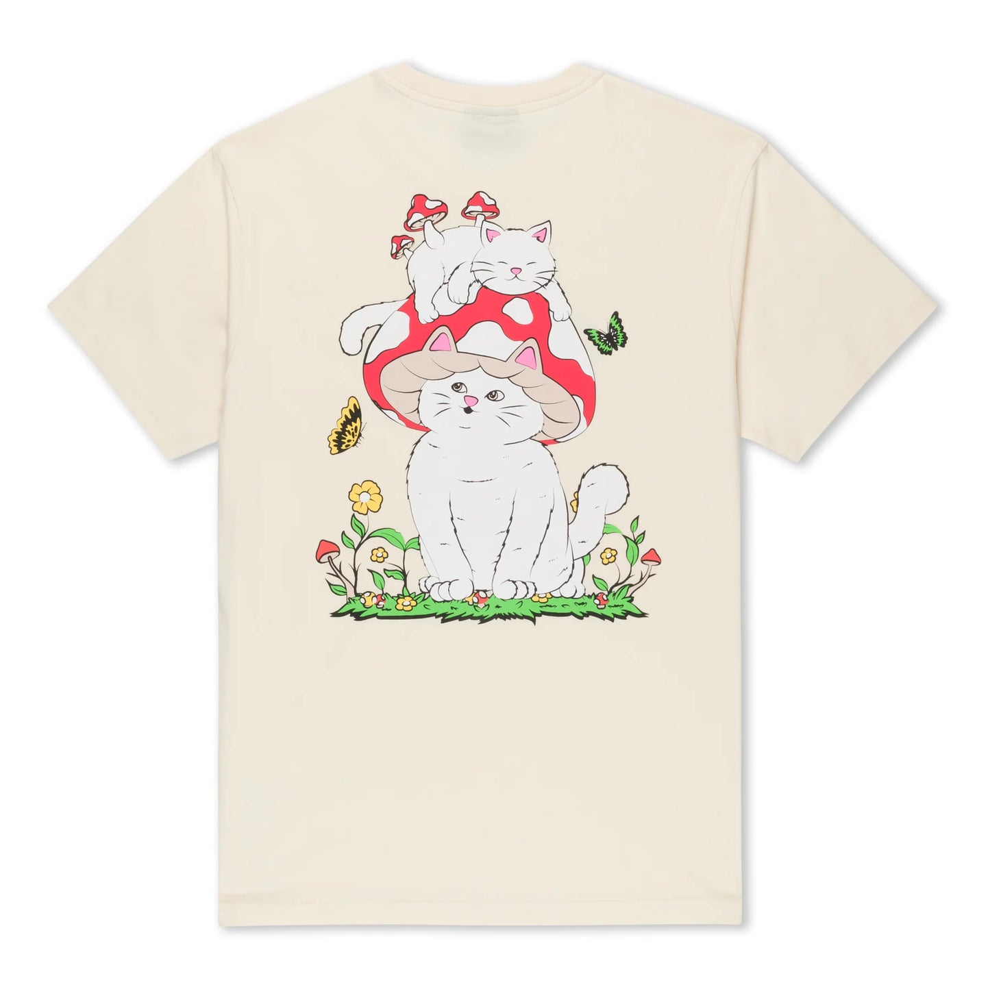 RIPNDIP| Camiseta Field Friends | Algodón 180 GSM | Gráficos Vibrantes POW Flagship