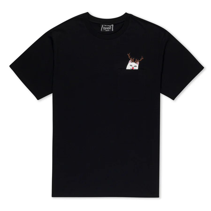 RIPNDIP | Lord Red Nose Pocket Tee | 100% Algodón 180 GSM | Colección Streetwear POW Flagship