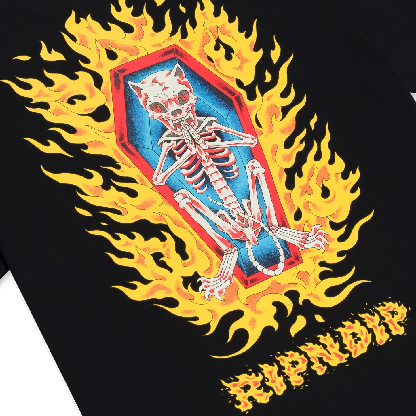 RIPNDIP | Camiseta Burn In Heck | Algodón 180 GSM | Colección Premium POW Flagship