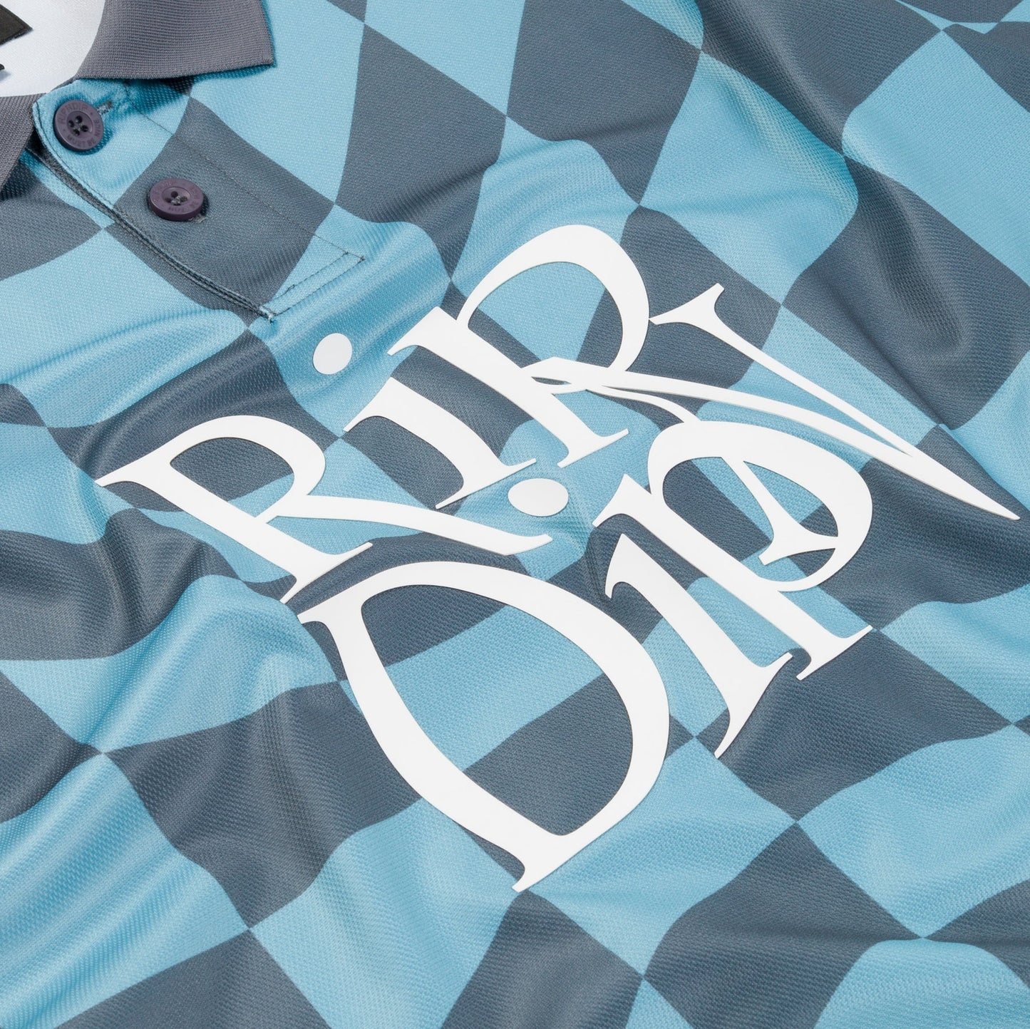 RIPNDIP | Quantum Groove Soccer Jersey Slate | 100% Poliéster | Streetwear Deportivo