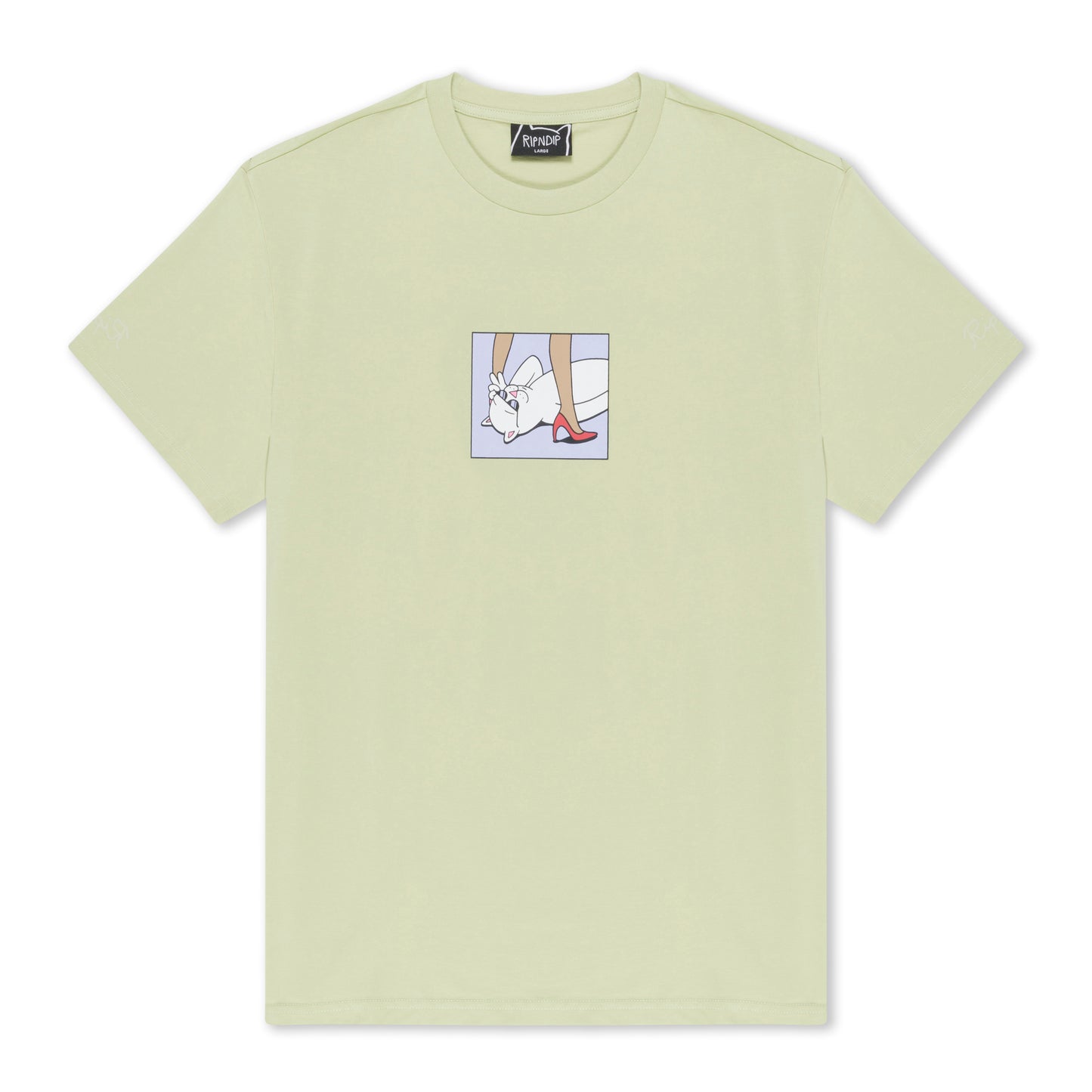 RIPNDIP | Camiseta Good View (Light Moss) | Algodón 180g + Gráficos Ultrabrillantes | Envíos a toda Venezuela