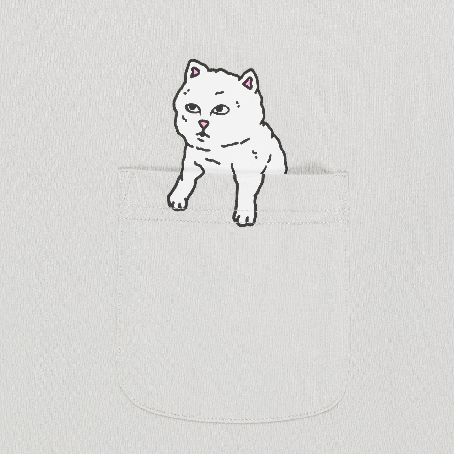 RIPNDIP | Camiseta For Sale Pocket (Grey) | Algodón 180g + Gráficos Ultrabrillantes | Envíos a toda Venezuela