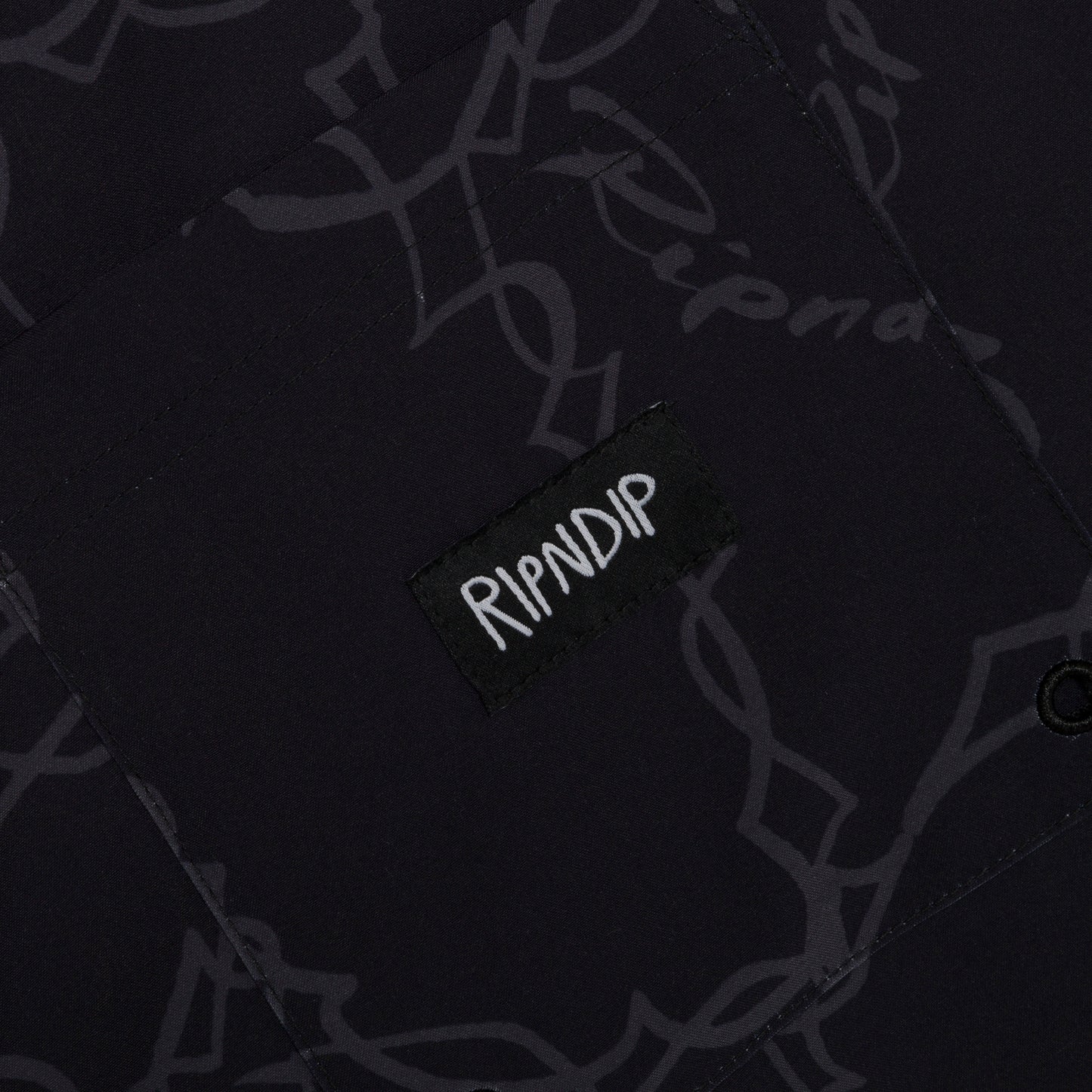 RIPNDIP | Shorts Wired Swim (Black) | Poliéster 92% + 4-Way Stretch | Envíos a toda Venezuela