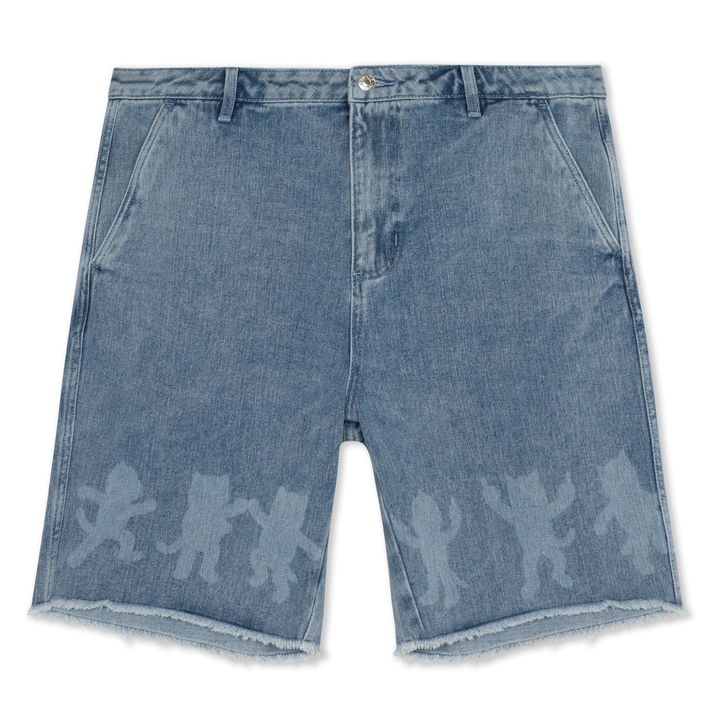 RIPNDIP | Shorts Cosmic Nerm Denim (Medium Wash) | Algodón 100% + Desgaste Cósmico | Envíos a toda Venezuela