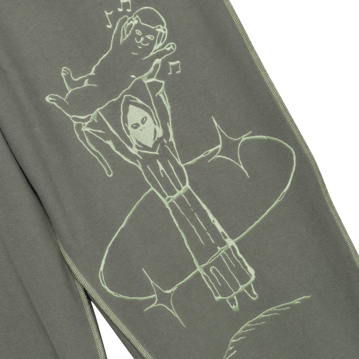 RIPNDIP | Pants Saturn Reverse Stitch (Steel Grey) | Algodón 100% + Costuras Invertidas | Envíos a toda Venezuela