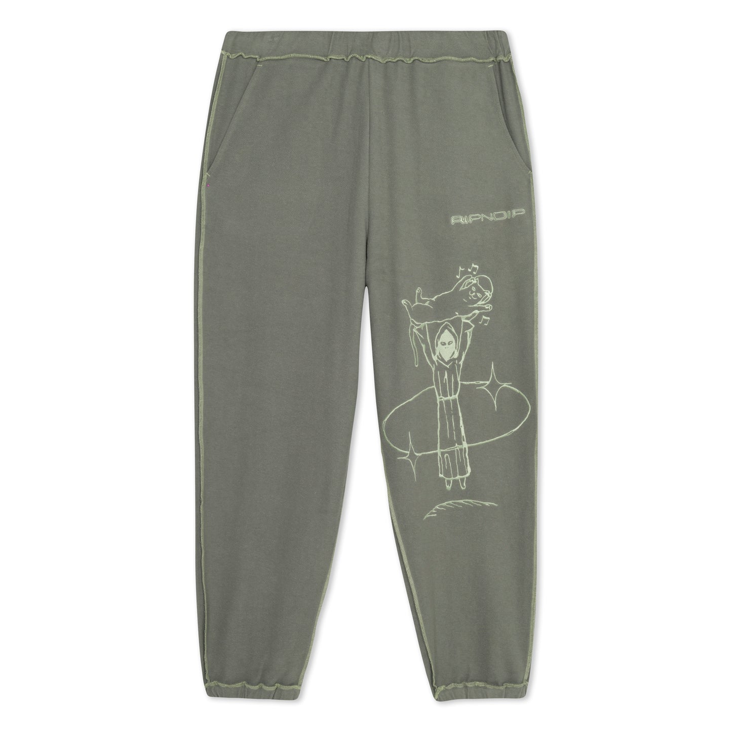 RIPNDIP | Pants Saturn Reverse Stitch (Steel Grey) | Algodón 100% + Costuras Invertidas | Envíos a toda Venezuela