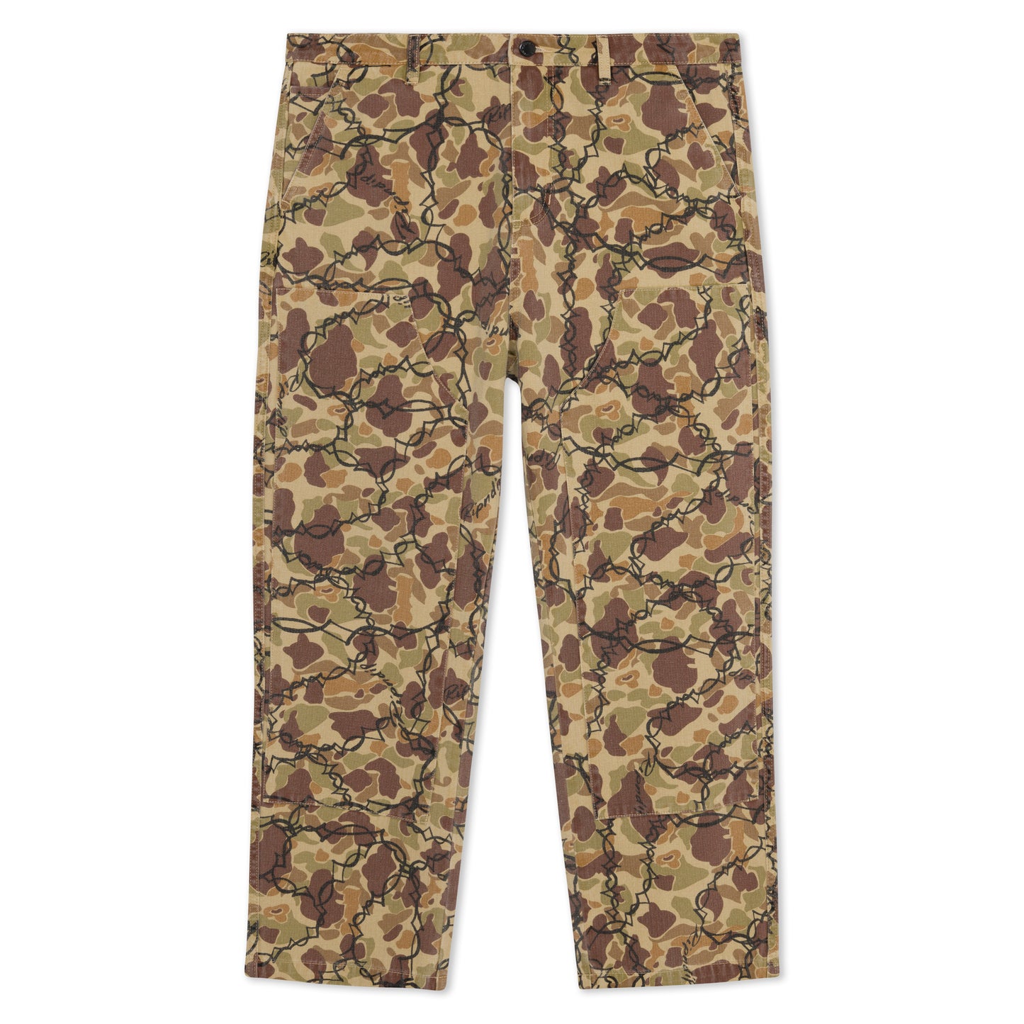 RIPNDIP | Pantalones Wired Carpenter (Tan Camo) | Algodón 100% + Estampado Táctico | Envíos a toda Venezuela