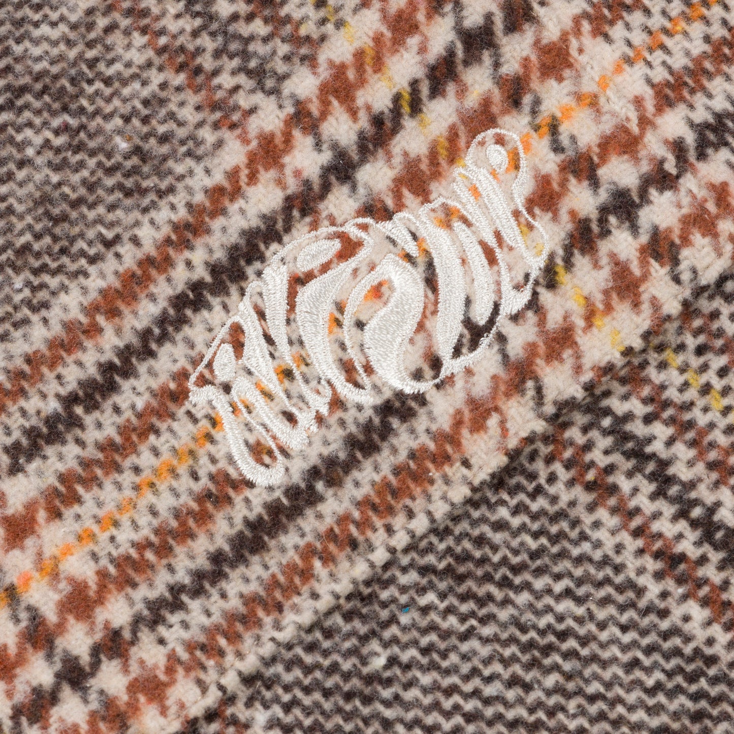 RIPNDIP | Chaqueta Euphoria Button Up (Brown Plaid) | Franela 100% Algodón + Bordado Full | Envío a toda Venezuela