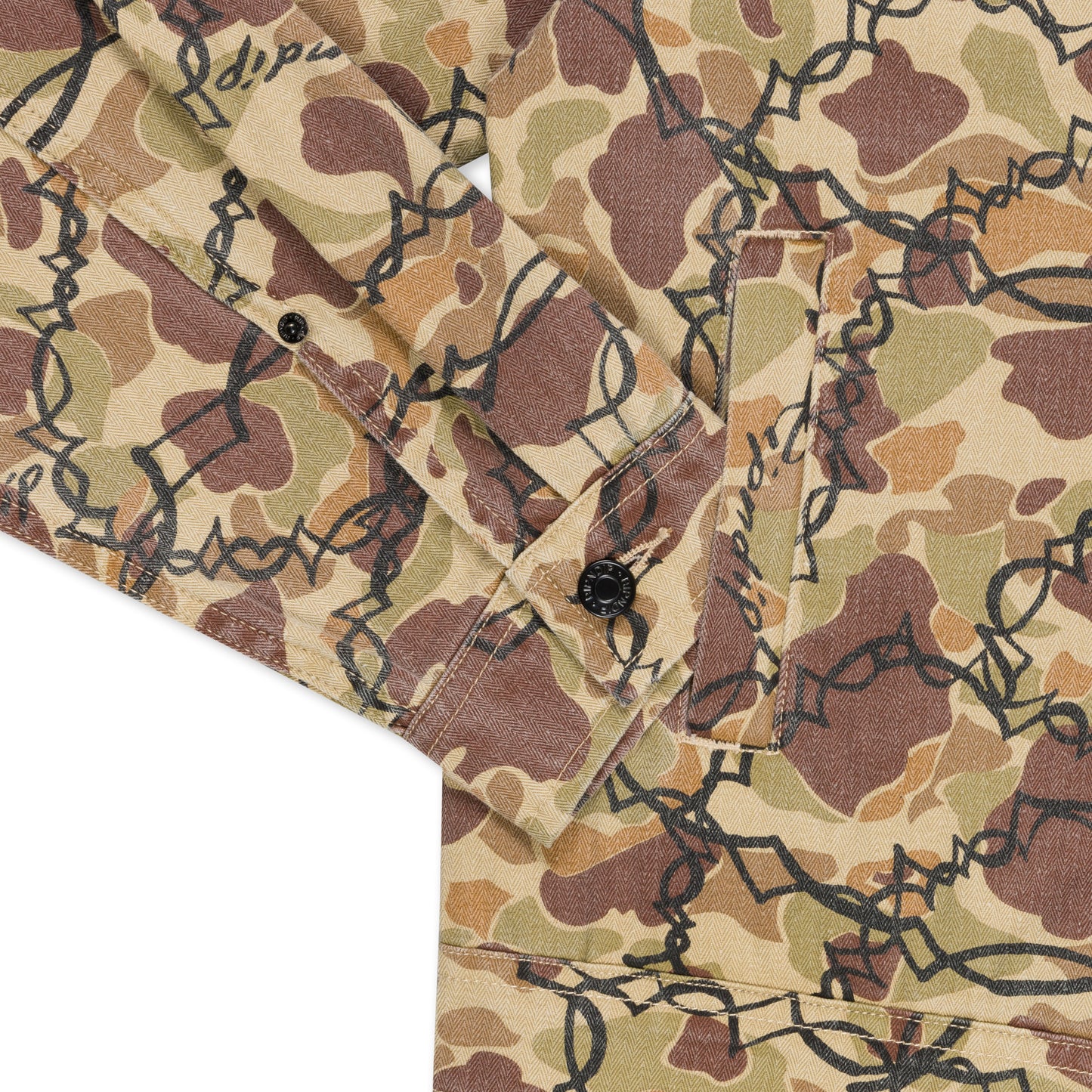 RIPNDIP | Chaqueta Wired Button Up (Tan Camo) | Algodón Twill 100% + Bolsillos Tácticos | Envío a toda Venezuela