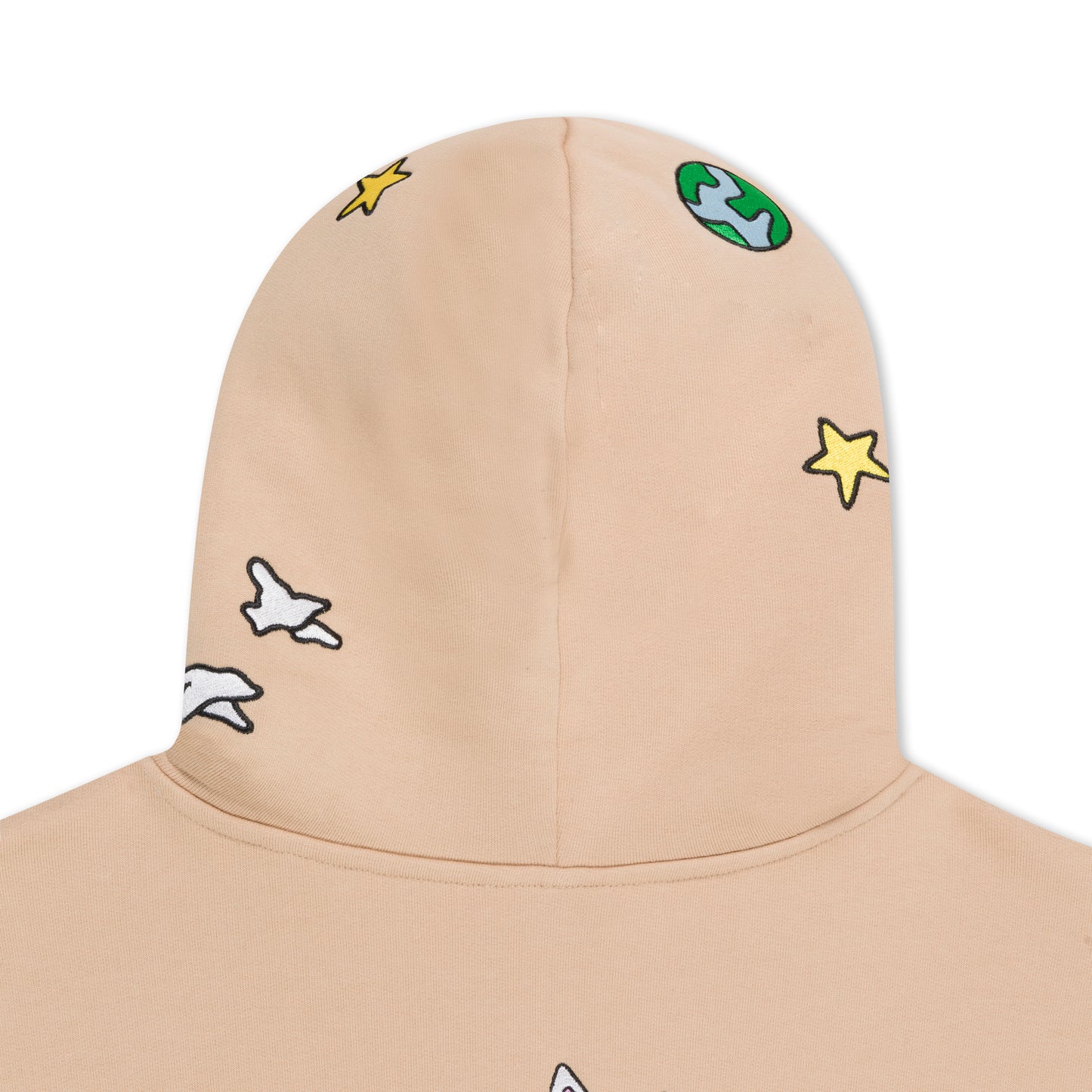RIPNDIP | Hoodie Broken Down (Almond) | Algodón 100% + Acabado Desgastado | Envío a toda Venezuela