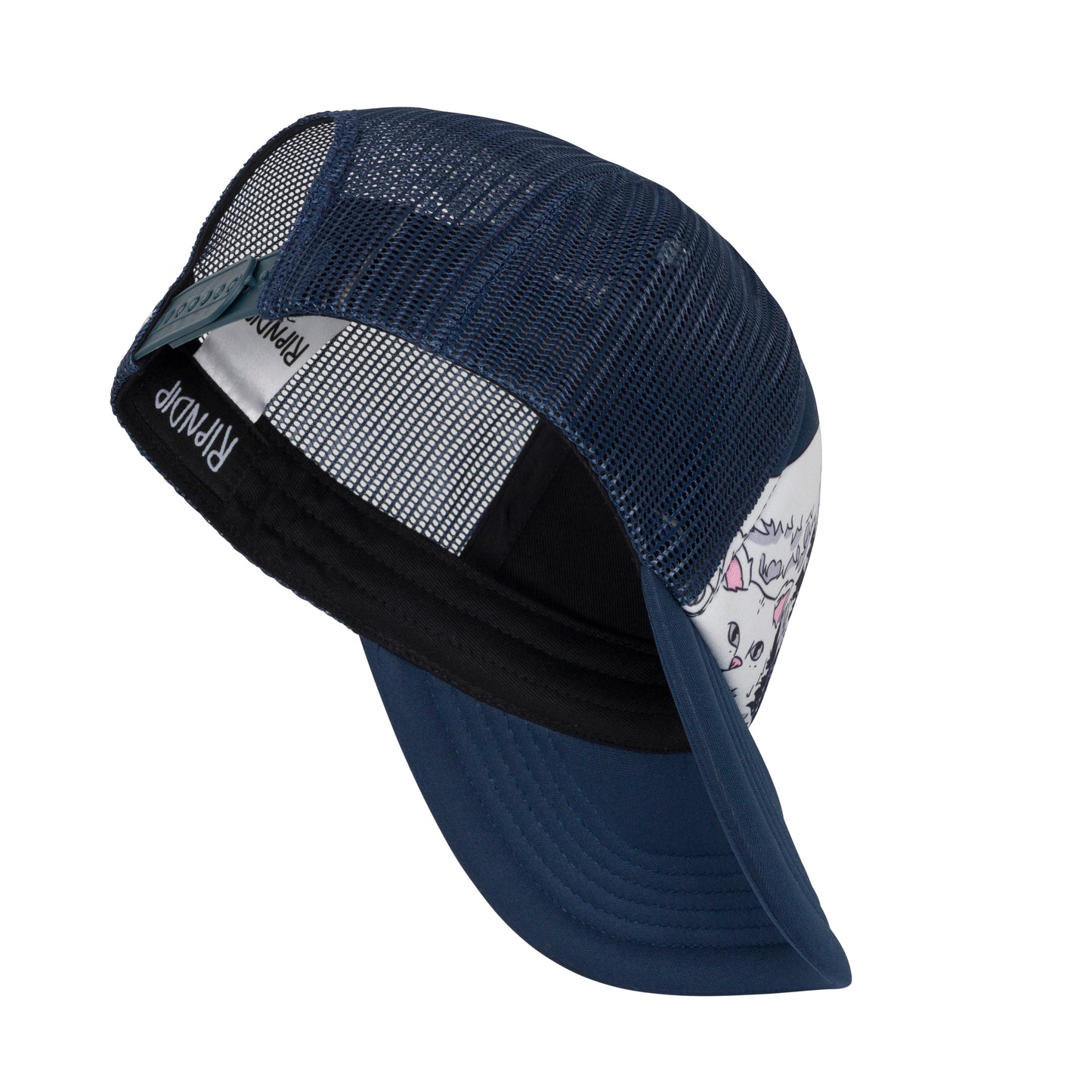 RIPNDIP | Gorra Trucker Great Wave (Slate) | Ajustable + Ola Épica Bordada | Envíos a toda Venezuela