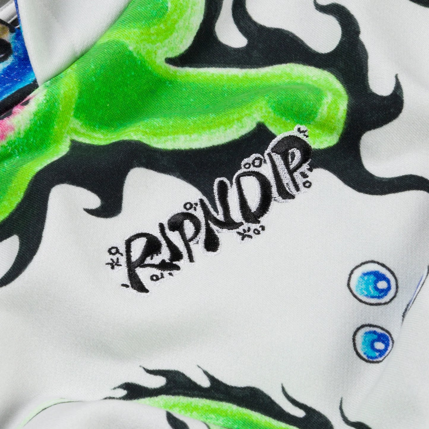 RIPNDIP | Hoodie Ember Gris Polvo | Algodón 100% | Streetwear Ígneo POW Flagship