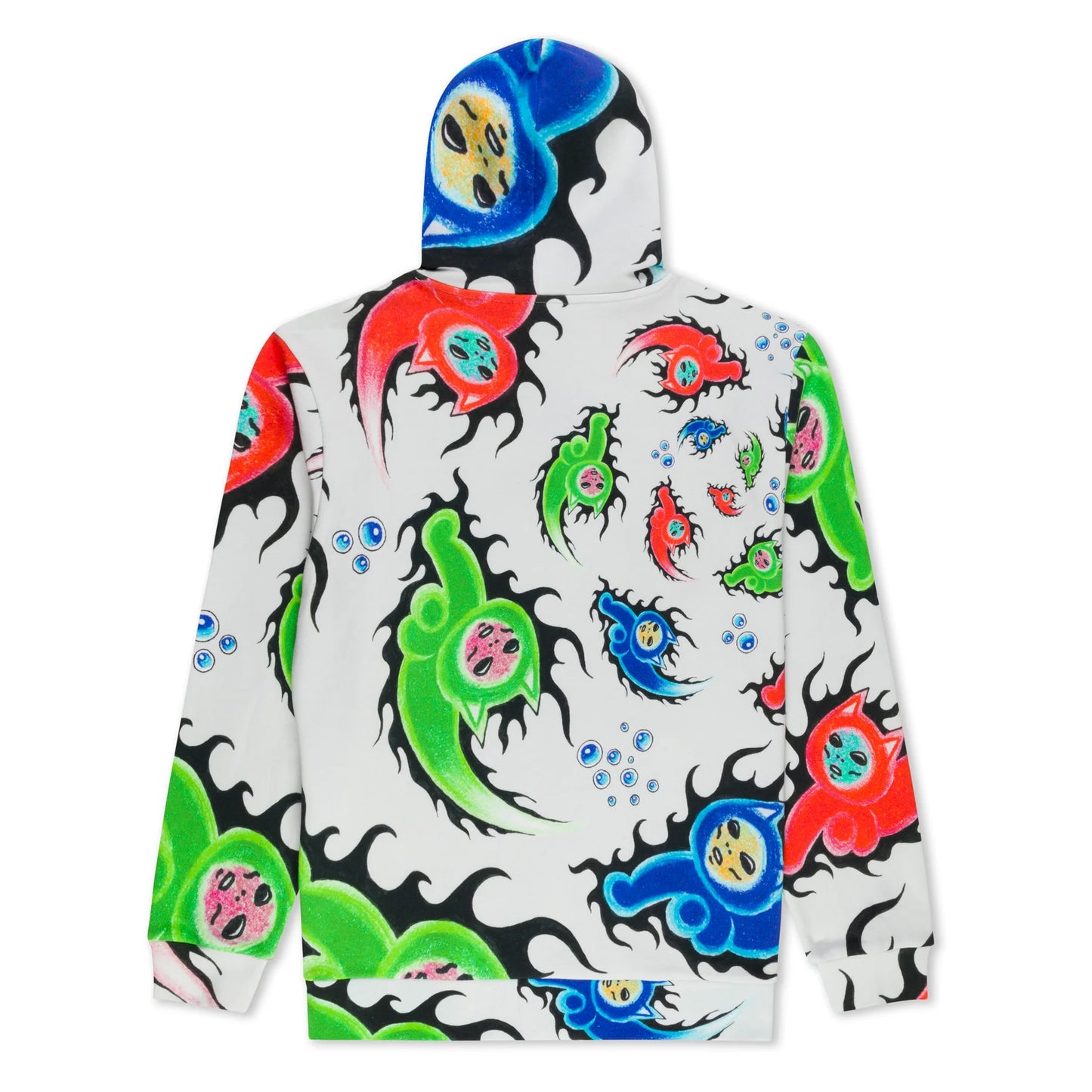 RIPNDIP | Hoodie Ember Gris Polvo | Algodón 100% | Streetwear Ígneo POW Flagship