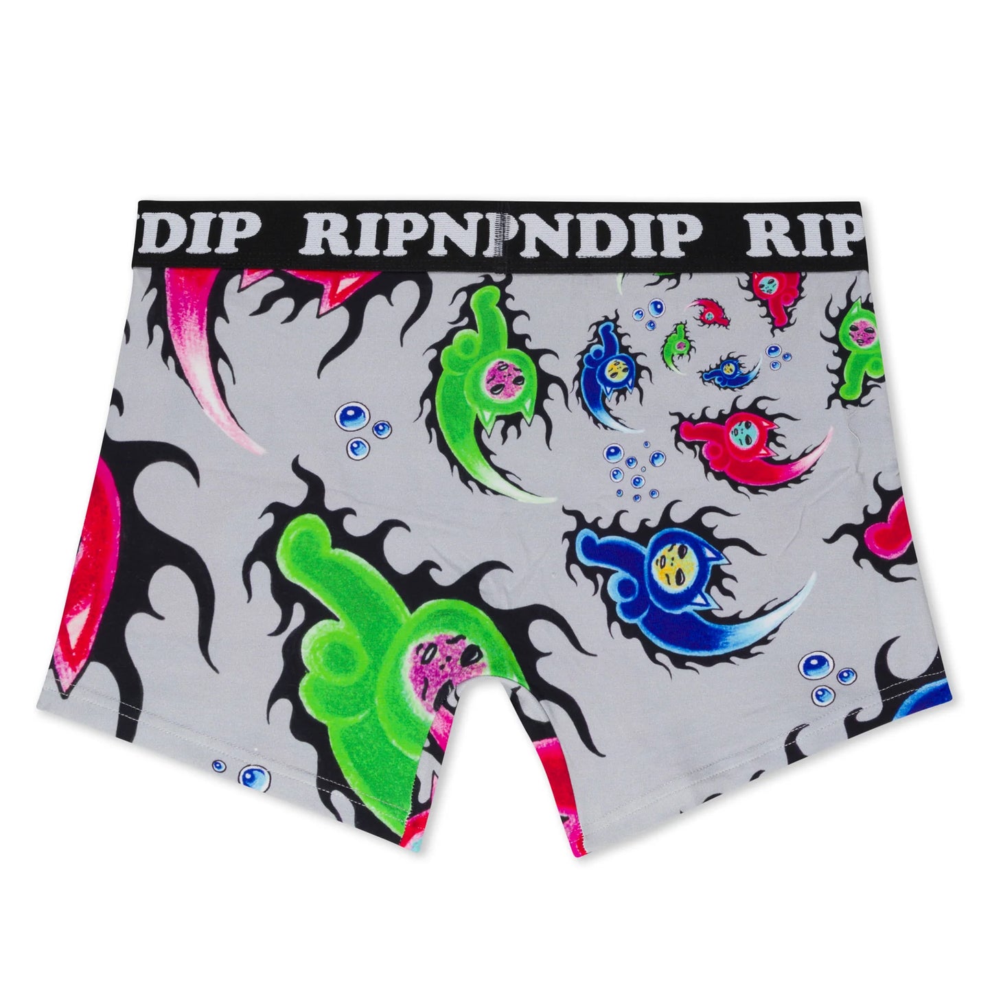 RIPNDIP | Ember Boxers Dusty Grey | 93% Algodón | Ropa Interior Streetwear