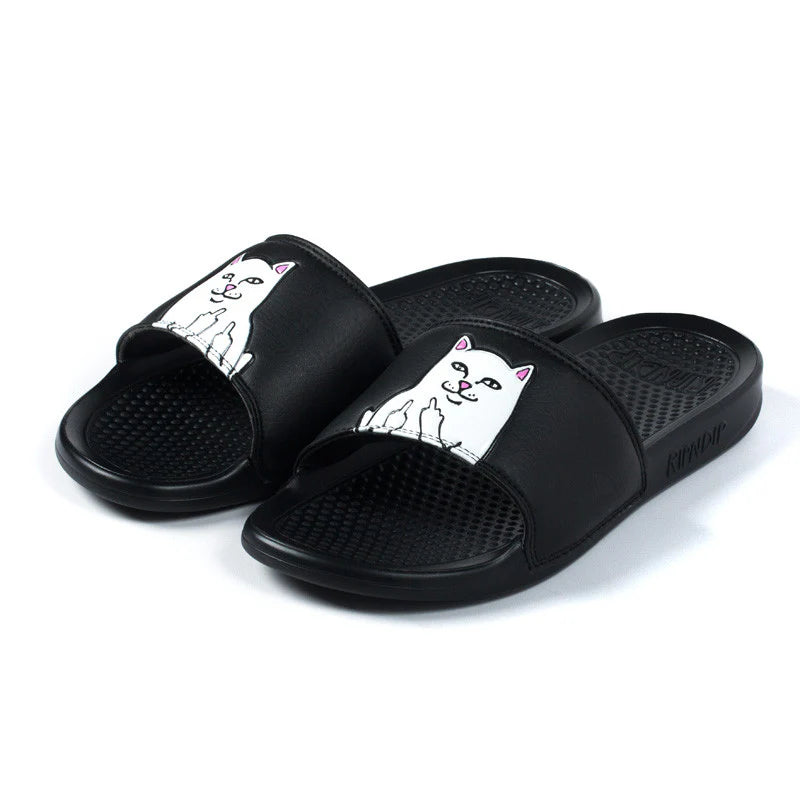 RIPNDIP Nermal Slides | Chanclas Unisex Venezuela | Talla Grande Recomendada + Estilo Desafiante