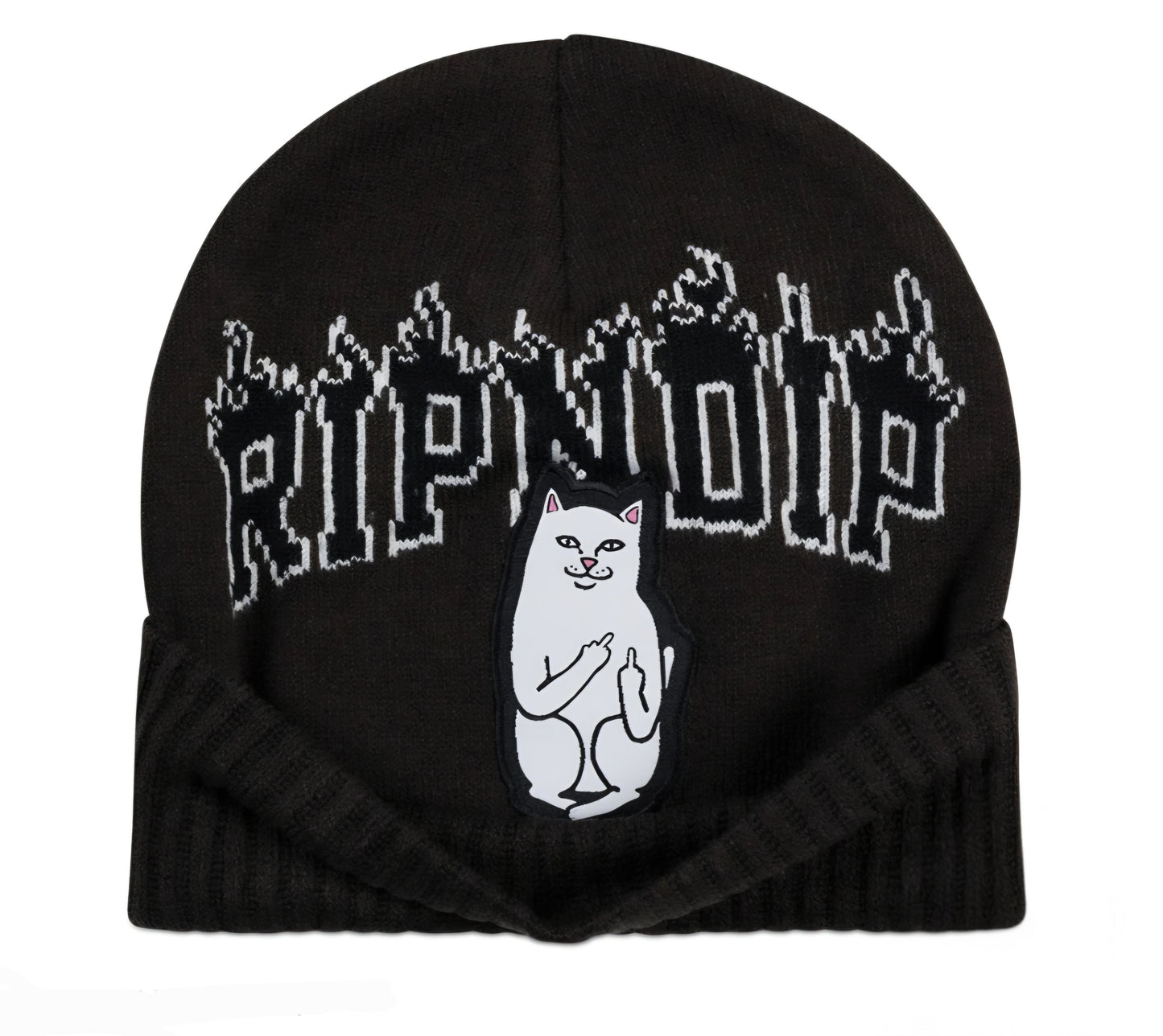 Lord Nermal Fire Spirit Beanie - Black RIPNDIP