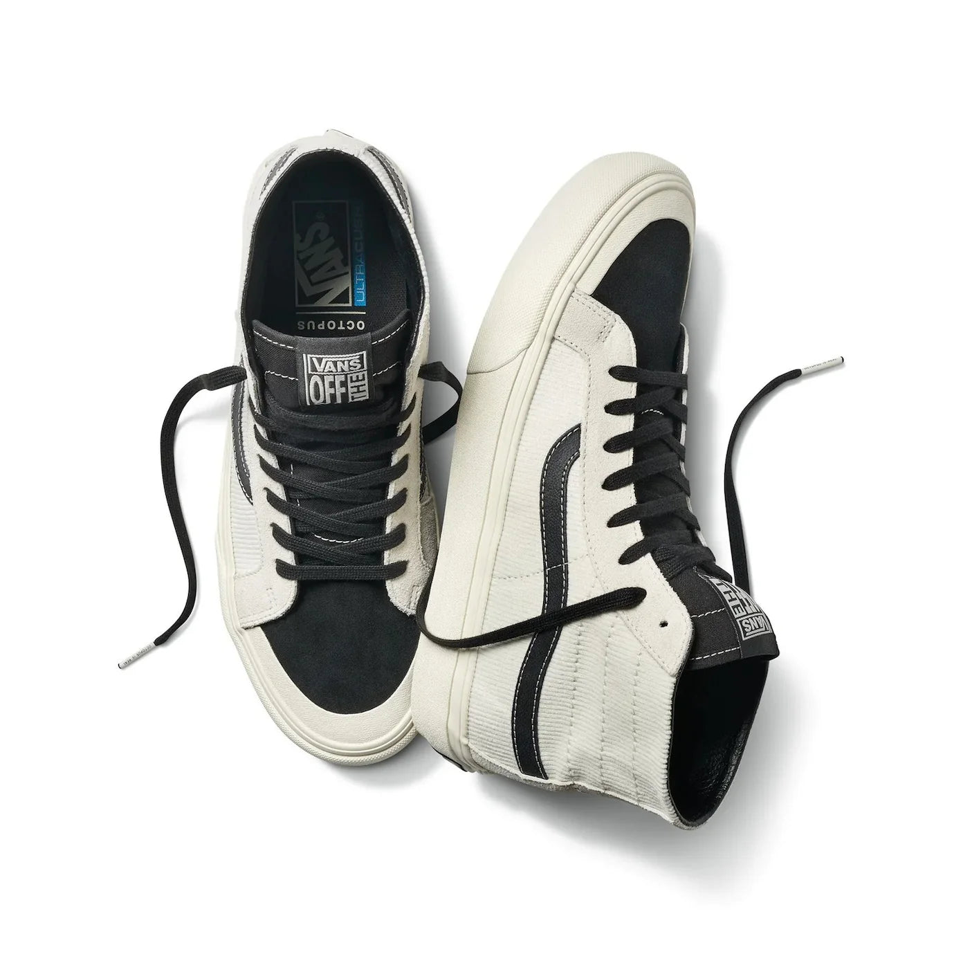 Vans X Octopus SK8-Hi Marshmallow Corduroy | Colaboración Surf-Skate Venezuela | Corduroy + Suela Waffle