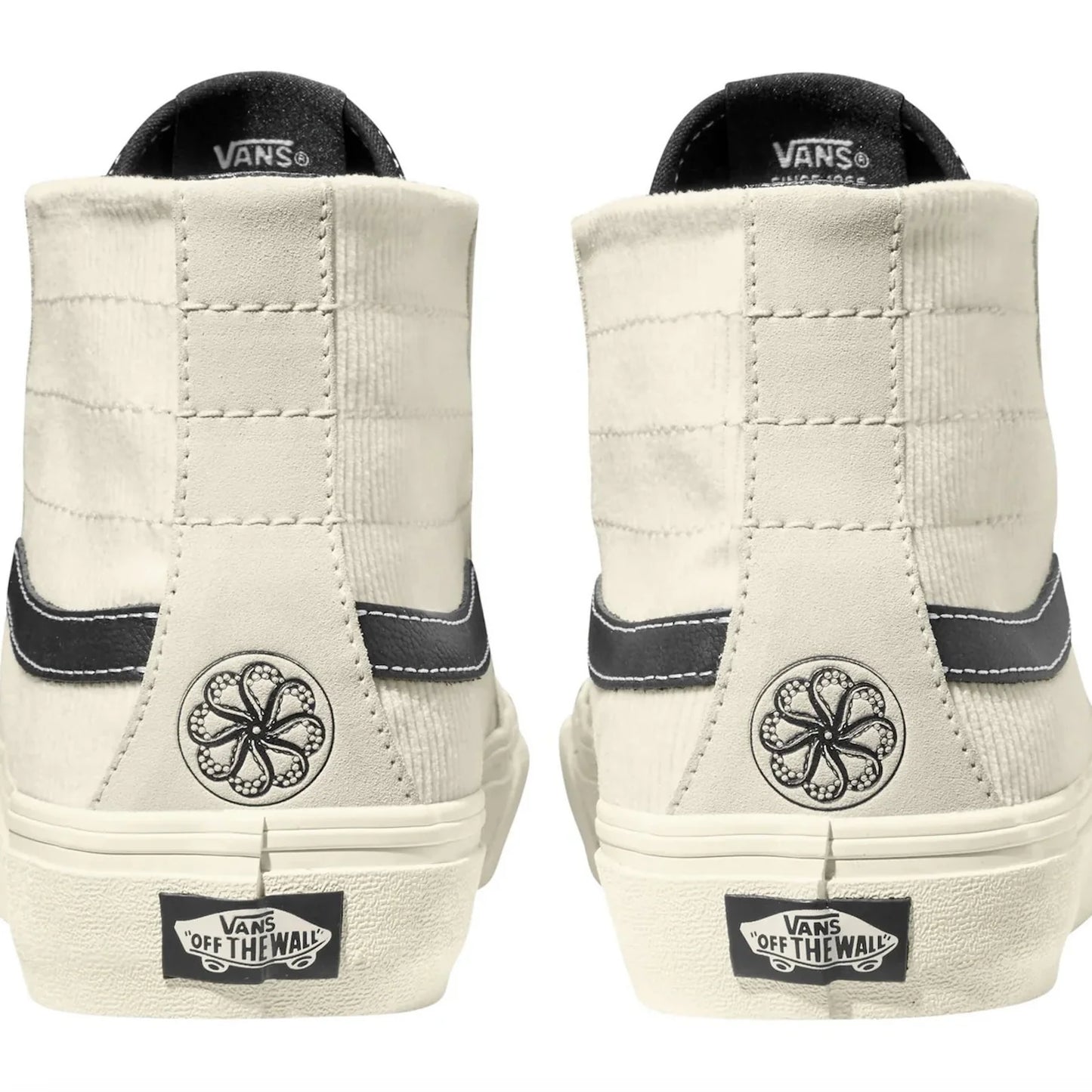 Vans X Octopus SK8-Hi Marshmallow Corduroy | Colaboración Surf-Skate Venezuela | Corduroy + Suela Waffle