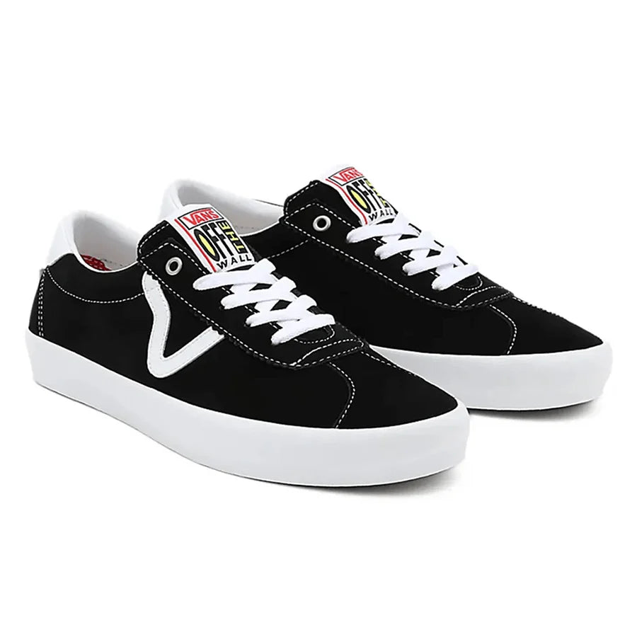 Vans | Zapatillas Skate Sport Black/Black-White | Suela Waffle + Comodidad Extrema | Envíos a Toda Venezuela