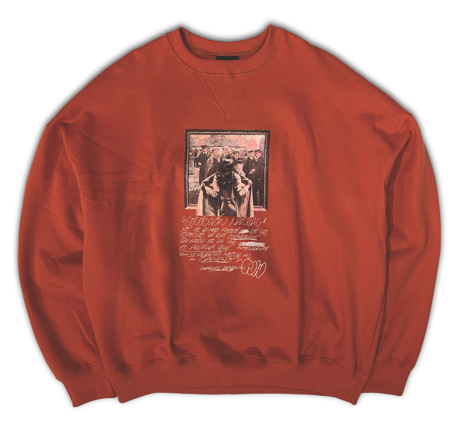 POW Crewneck | Selección Natural | Algodón 100% Pesado | Darwin Streetwear Venezuela