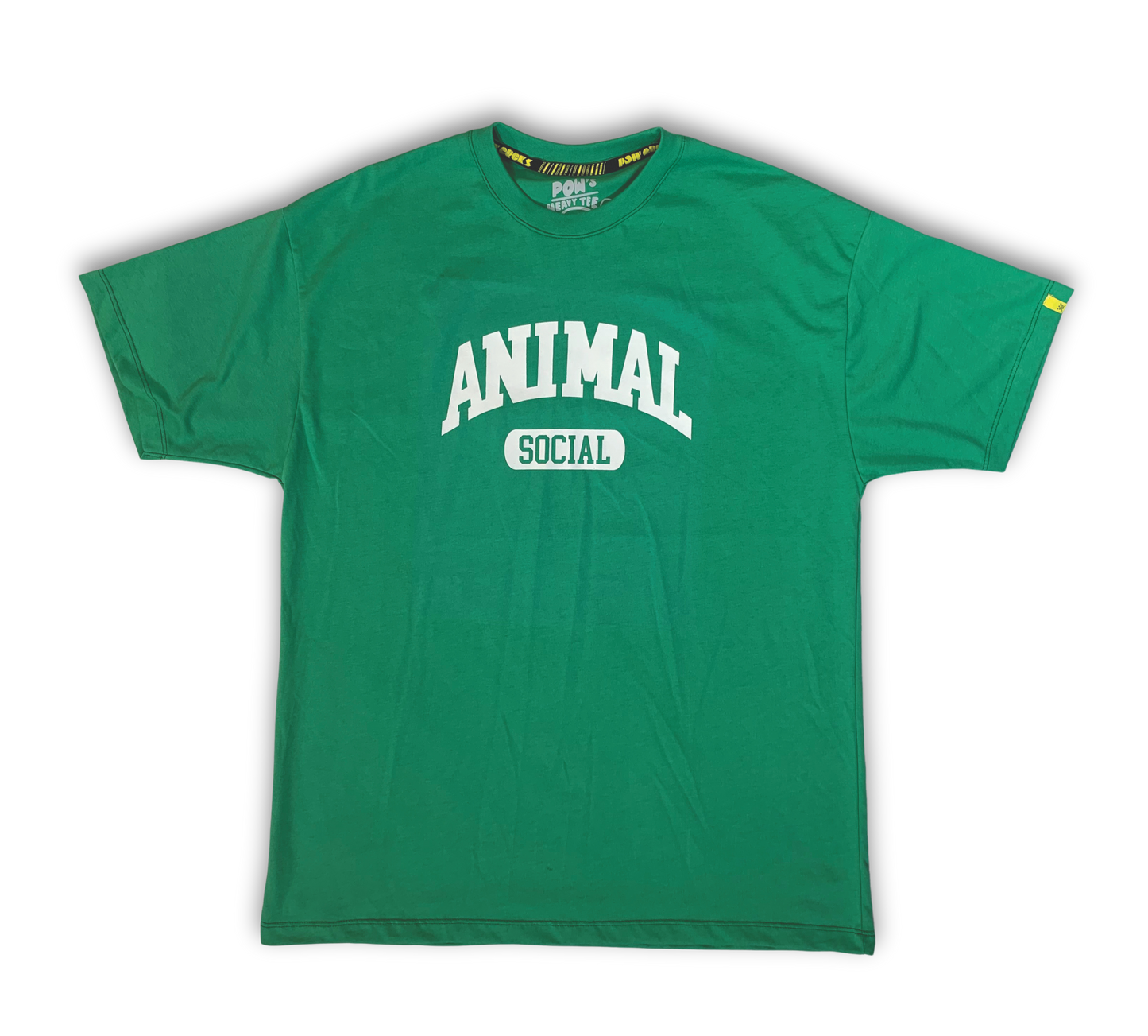 POW Flagship | Franela Animal Social | Algodón 220 GSM | Rebeldía Urbana Venezuela