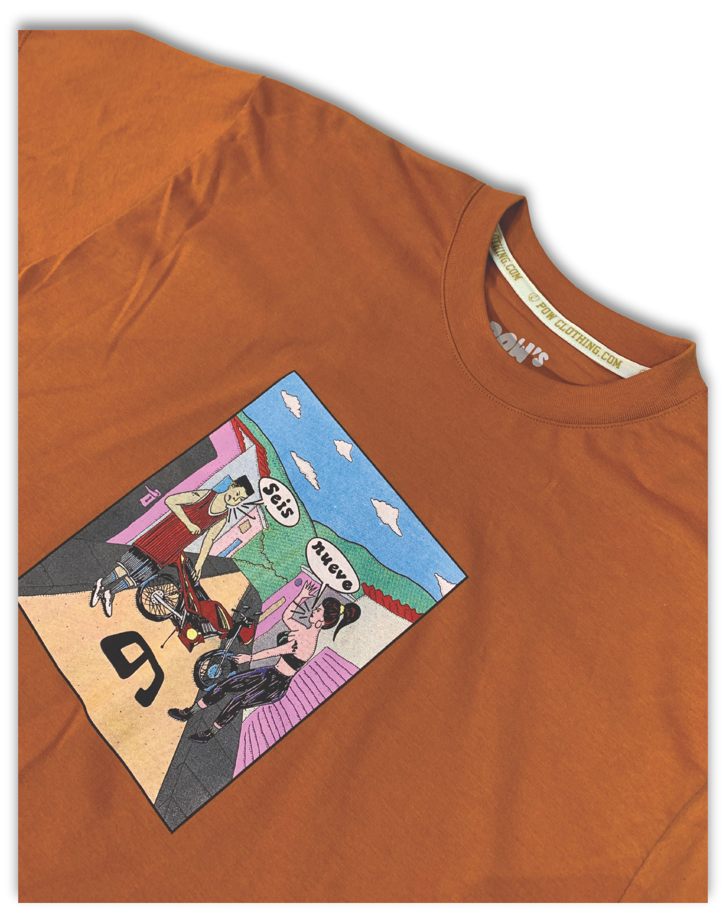 POW Flagship | Franela Empatía | Algodón 100% | Diseño Atrevido
