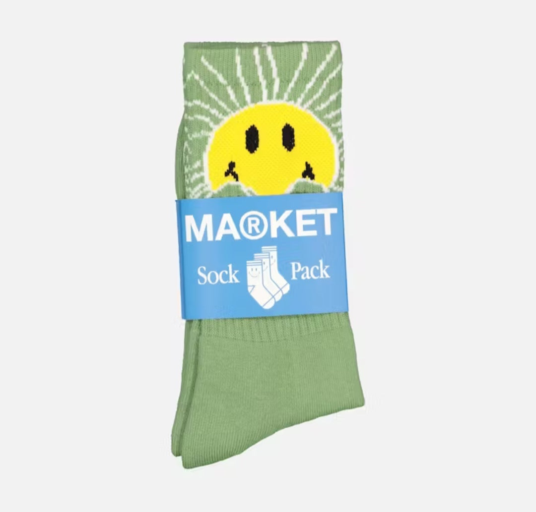 Market X Smiley Sunrise Socks