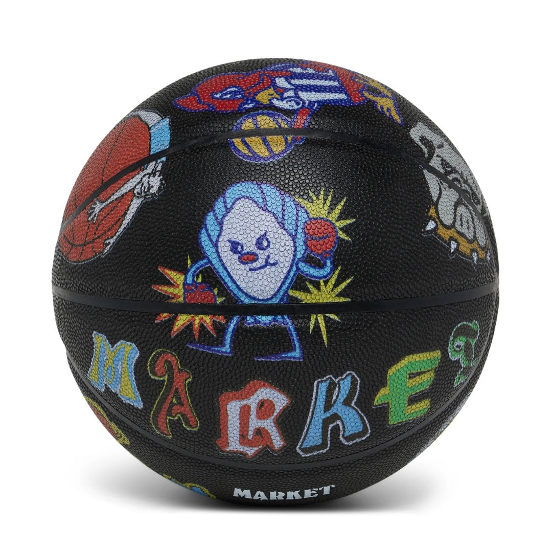 BALÓN BASKETBALL SMILEY (MARKET)