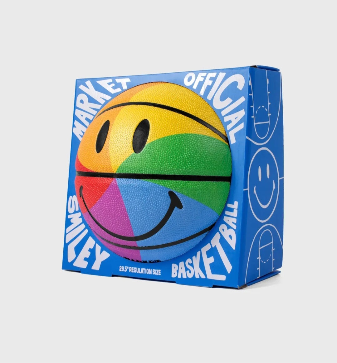 BALÓN BASKETBALL SMILEY (MARKET) MULTI